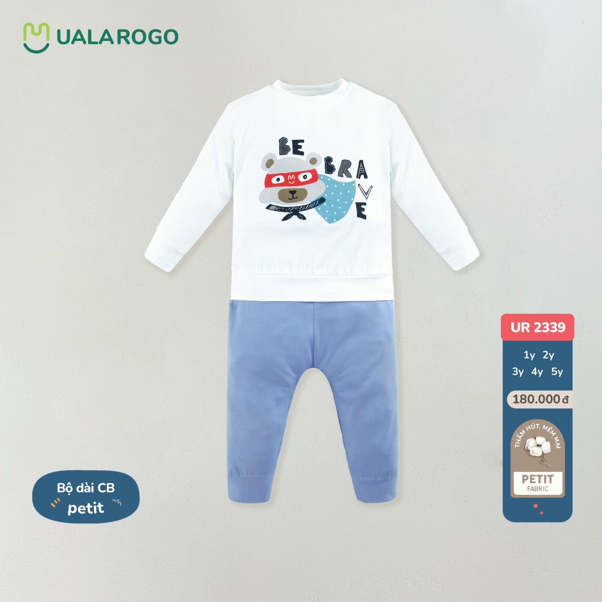 Bộ Dài Tay Cho Bé Petit UR 2339