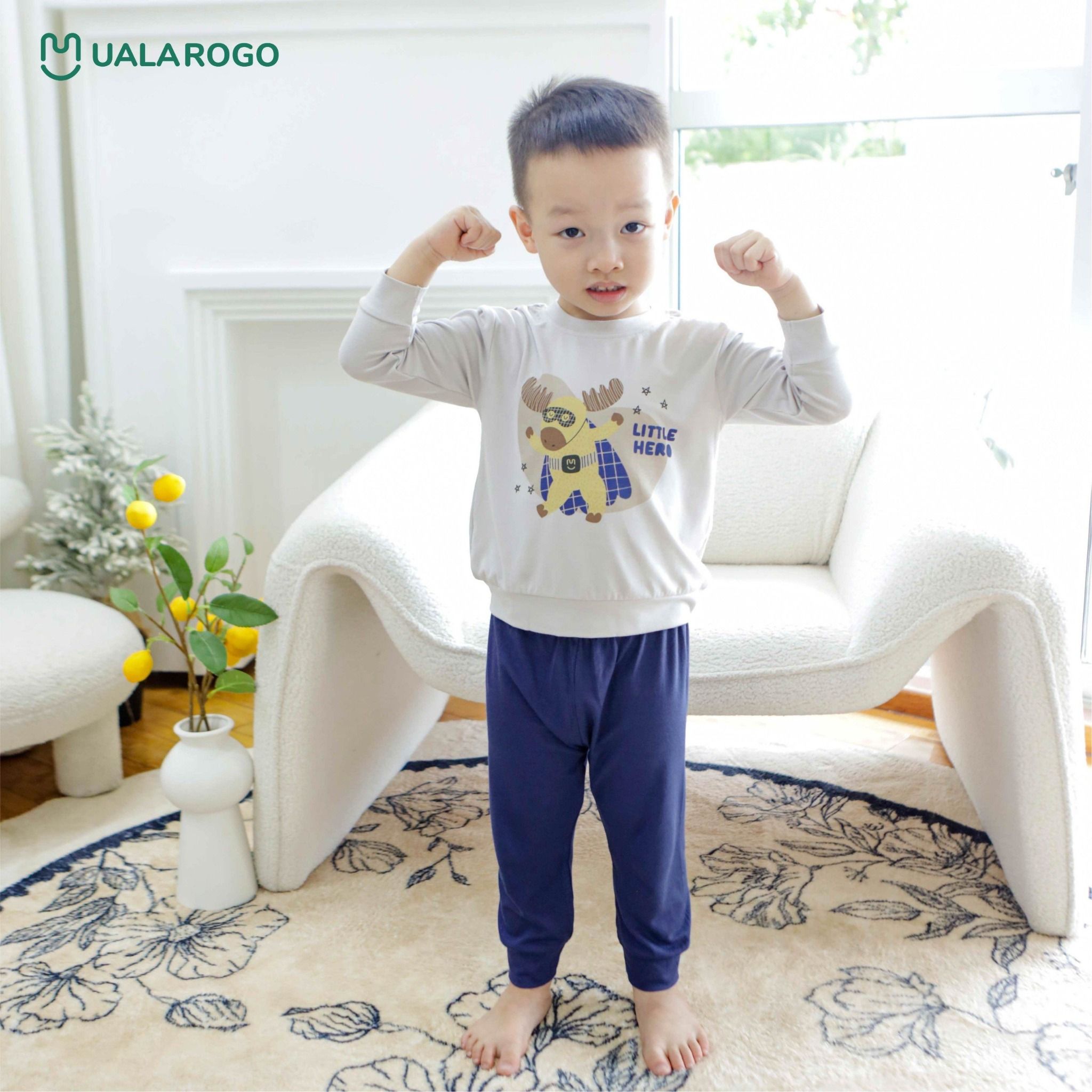 Bộ Dài Tay Cho Bé Petit UR 2339