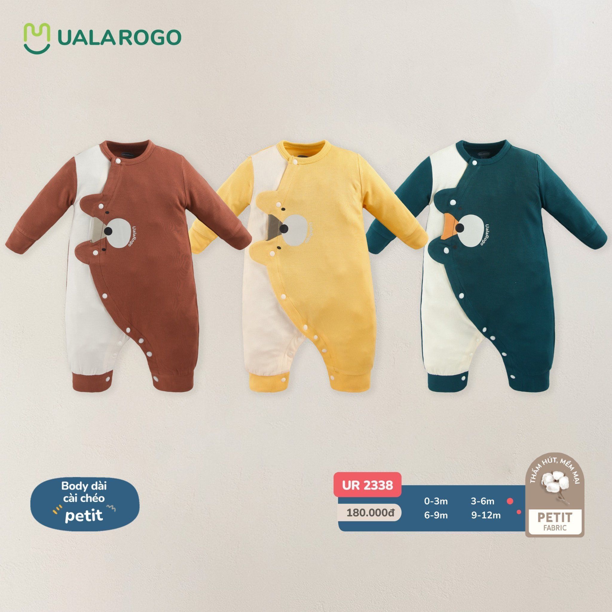 Bộ Body Cài Chép Petit UR 2338