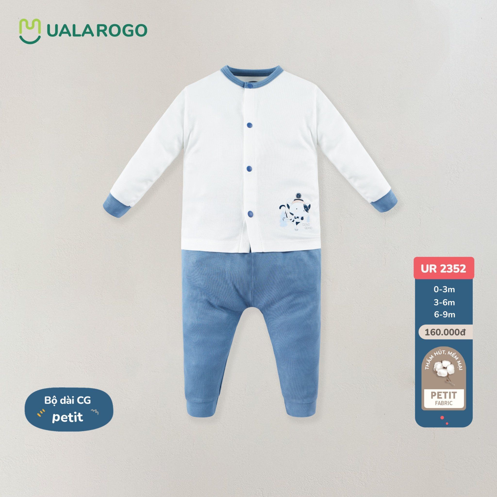 Bộ Sơ Sinh Cho Bé Petit UR 2352