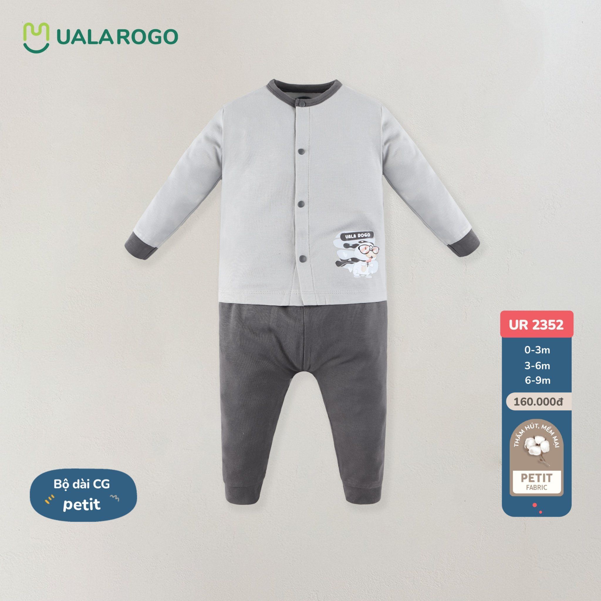 Bộ Sơ Sinh Cho Bé Petit UR 2352