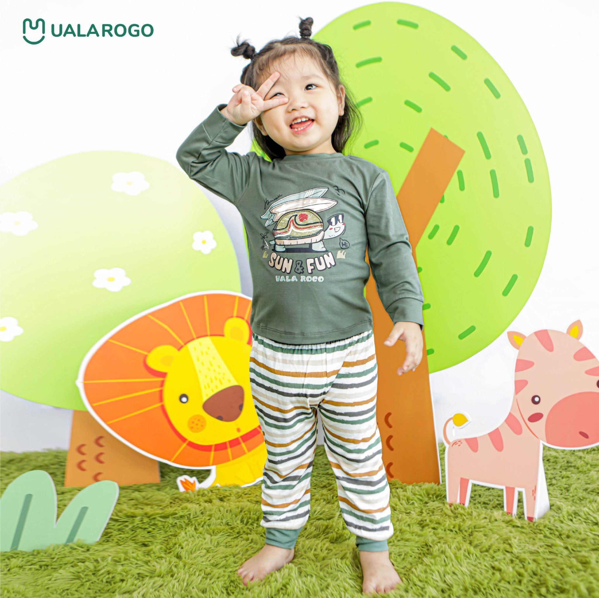 Bộ Dài Tay Cho Bé Petit UR 2355