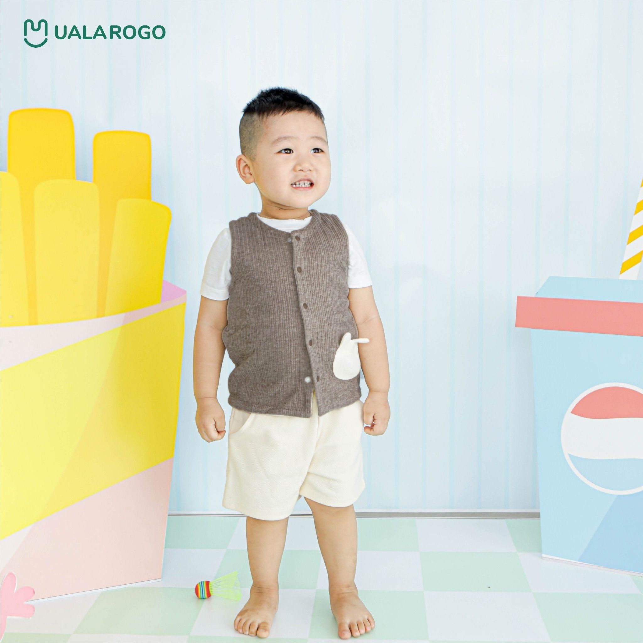 Áo Gile Nhung Hai Lớp UR 3550