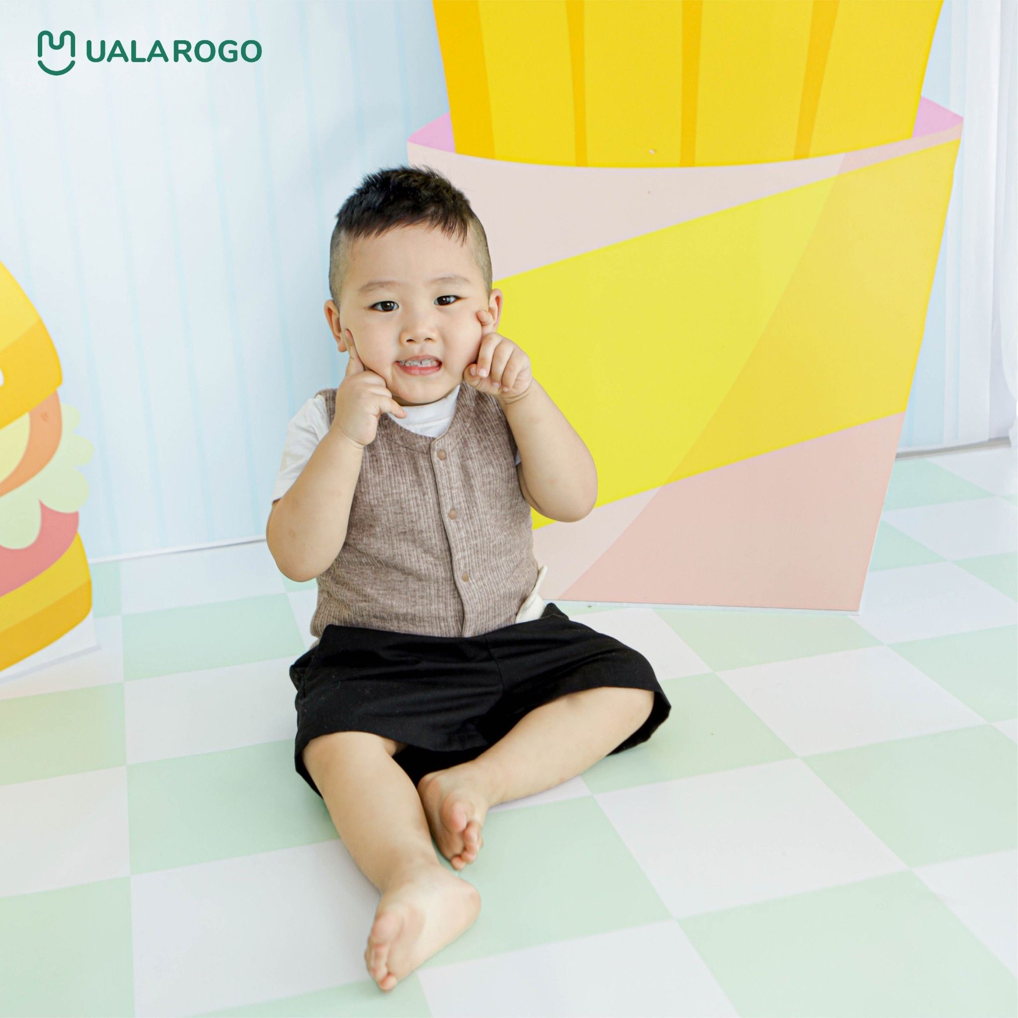 Áo Gile Nhung Hai Lớp UR 3550