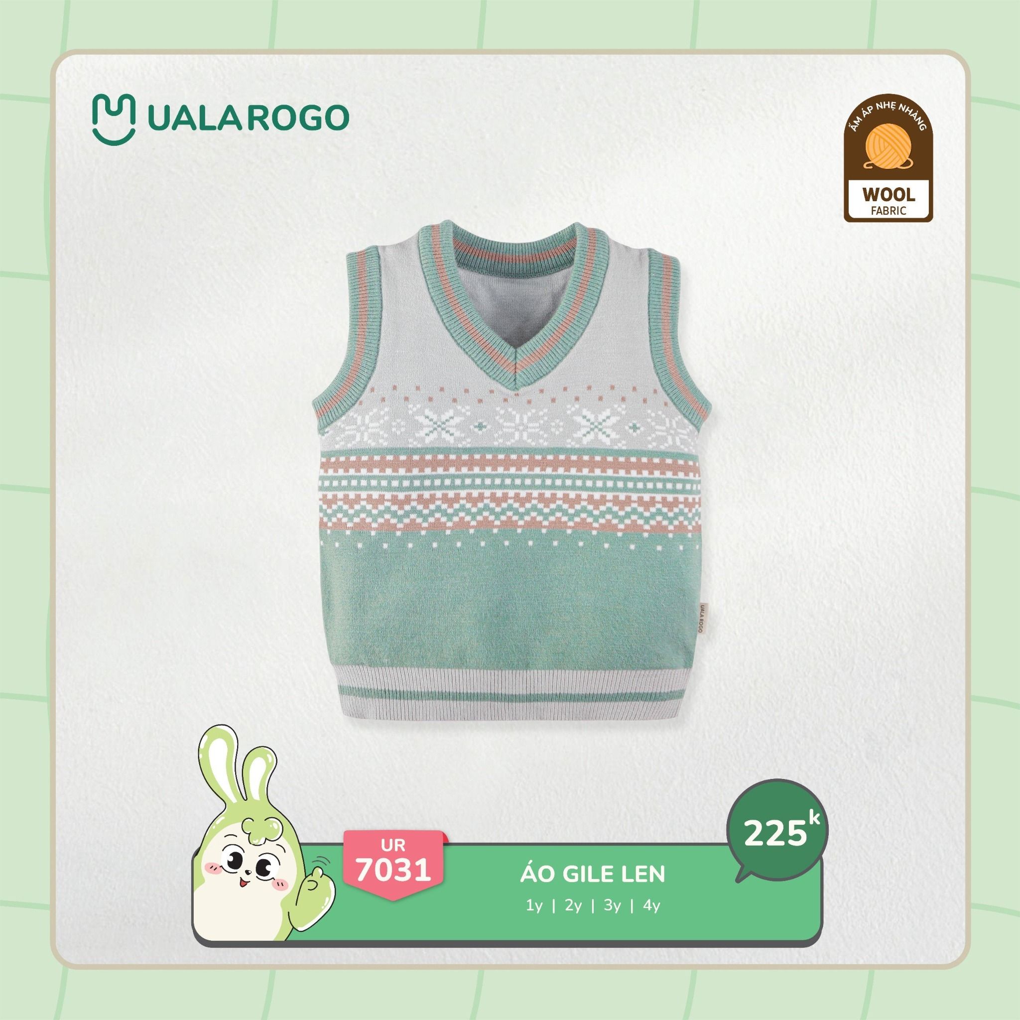 Áo Gile Len UR 7031