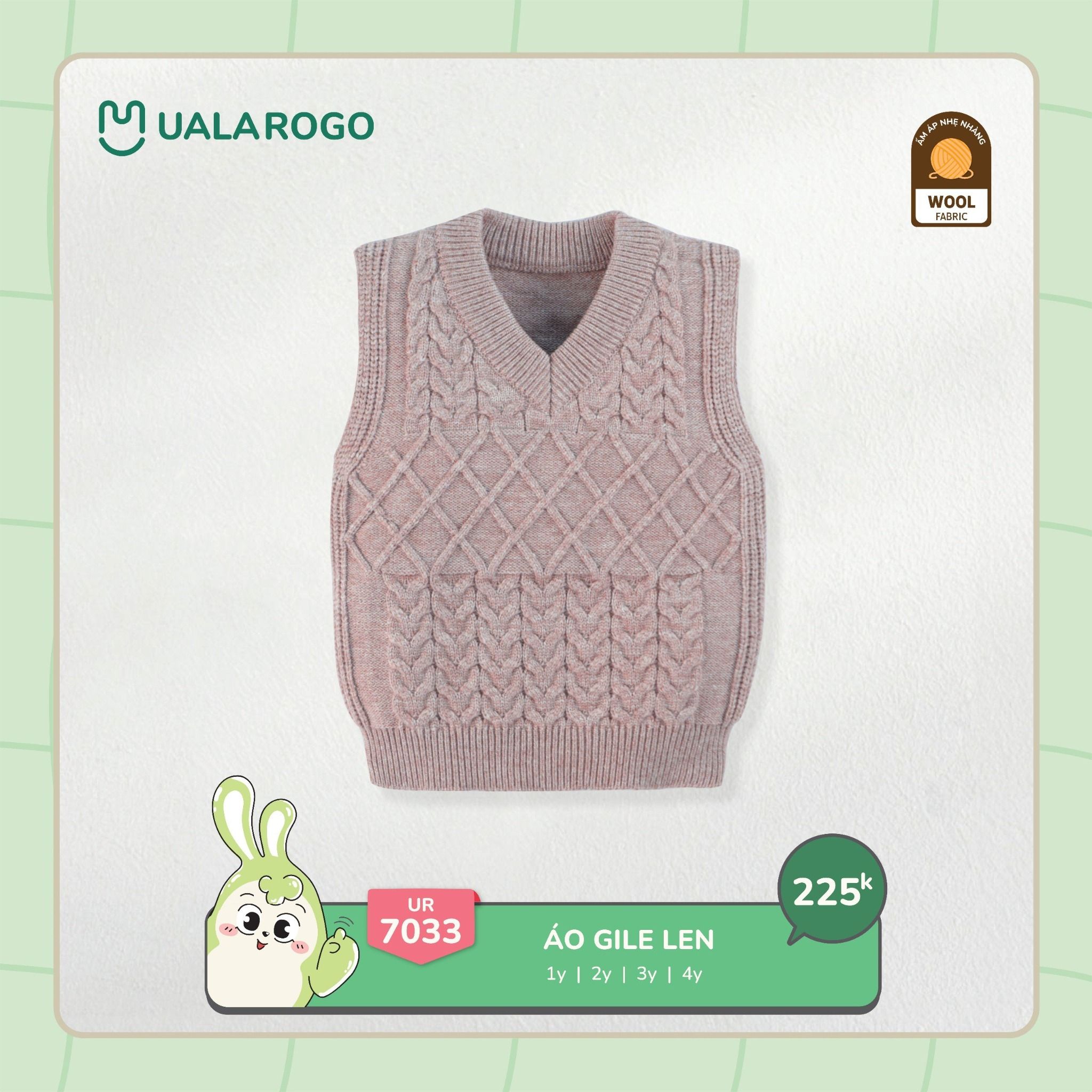 Áo Gile Len Hàn UR 7033