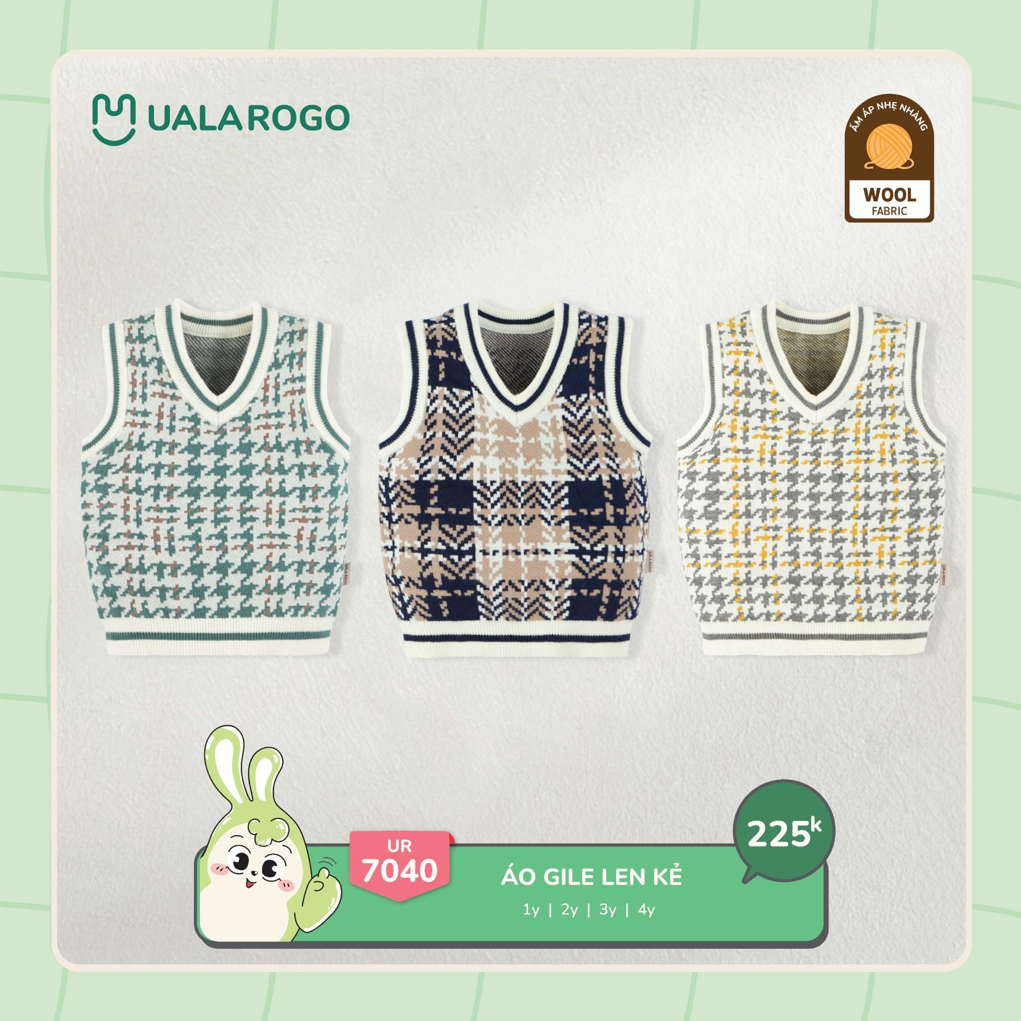 Áo Gile Len Hàn UR 7040