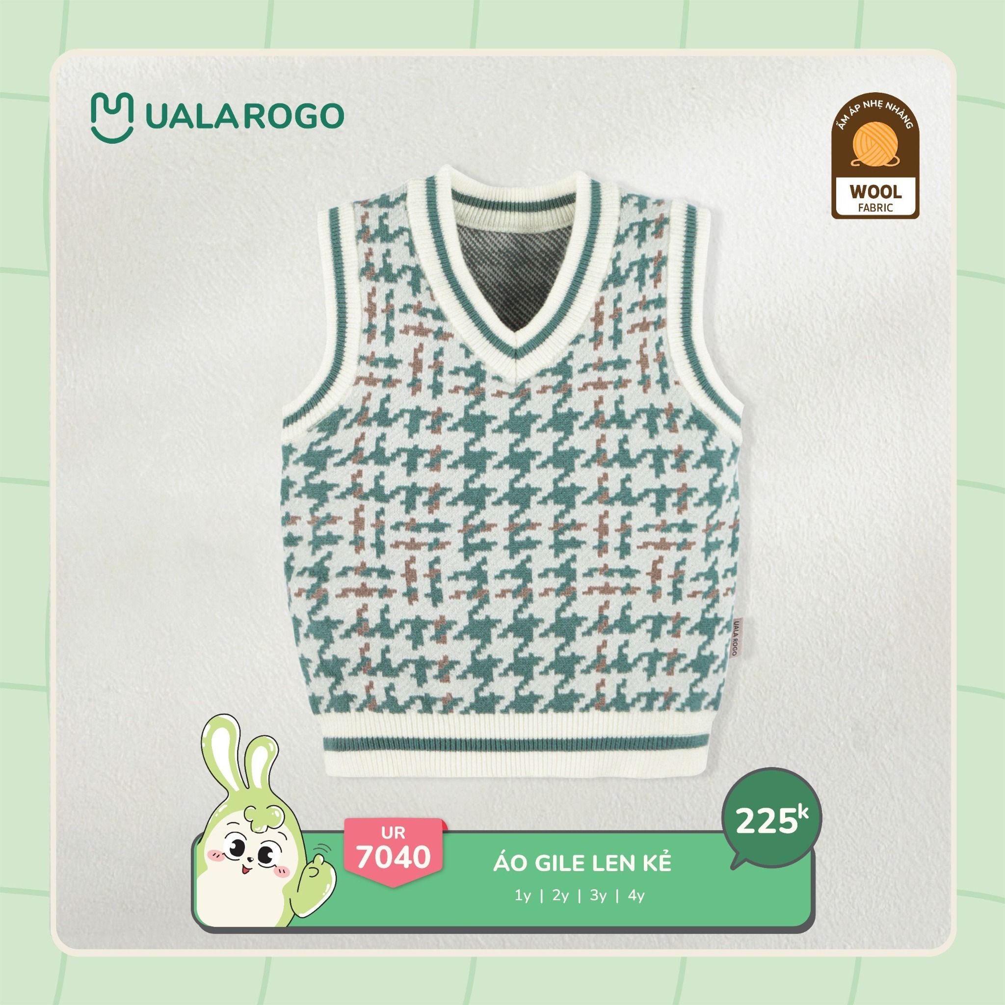 Áo Gile Len Hàn UR 7040