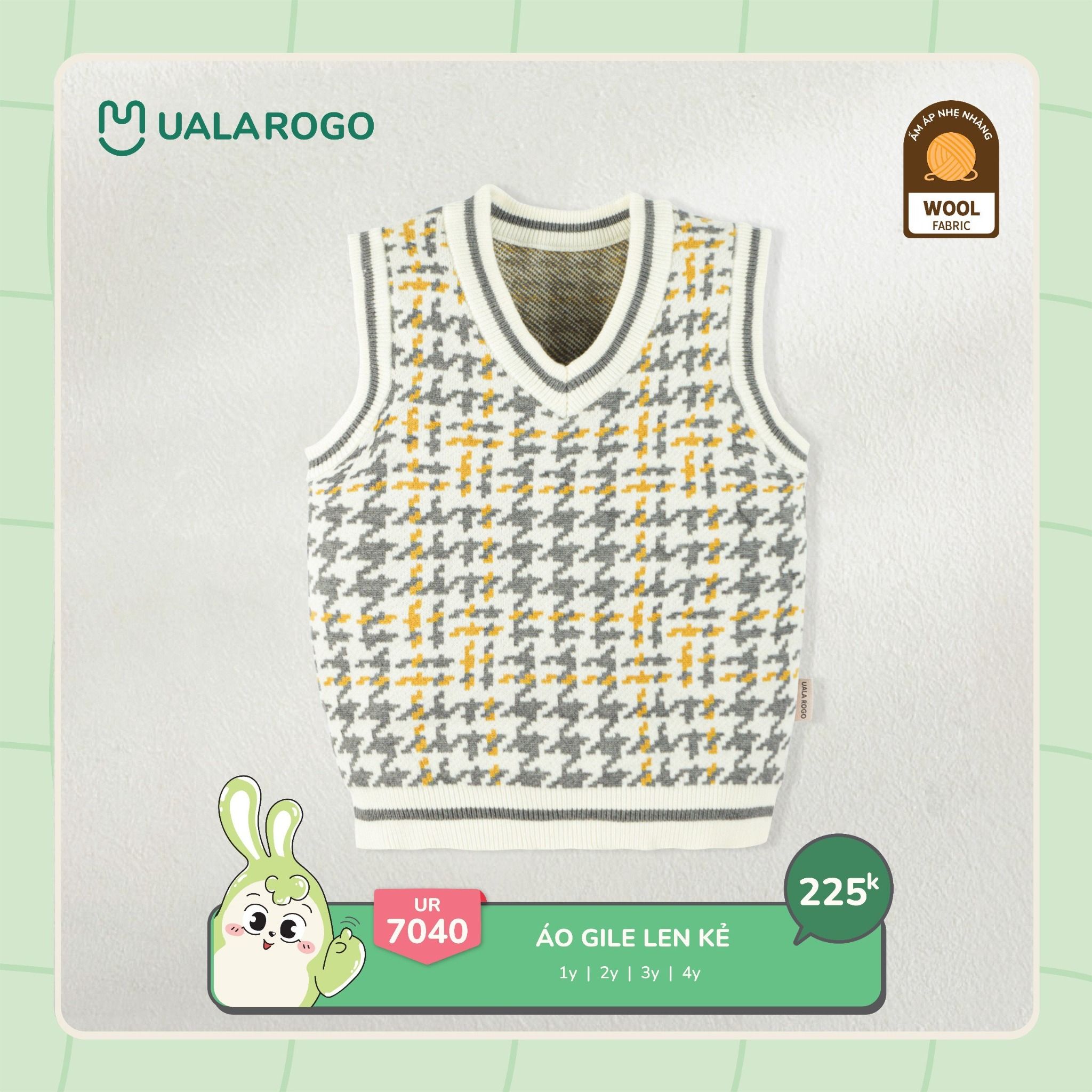 Áo Gile Len Hàn UR 7040
