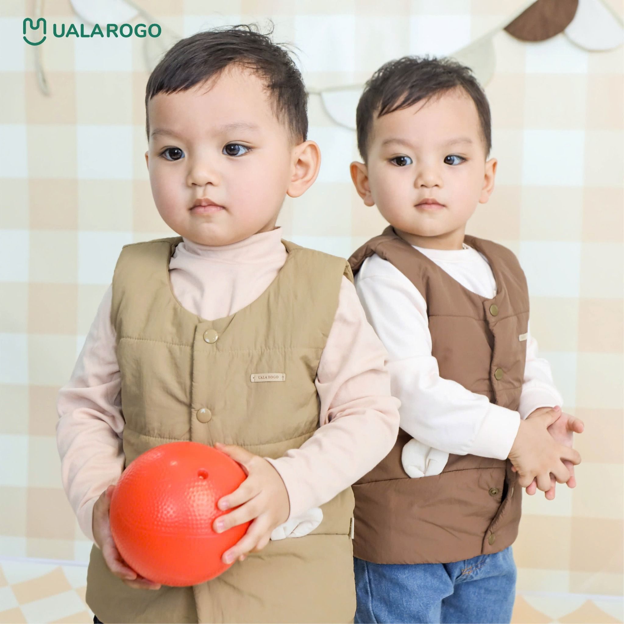 Áo Gile Cho Bé Tai Gấu UR 3645