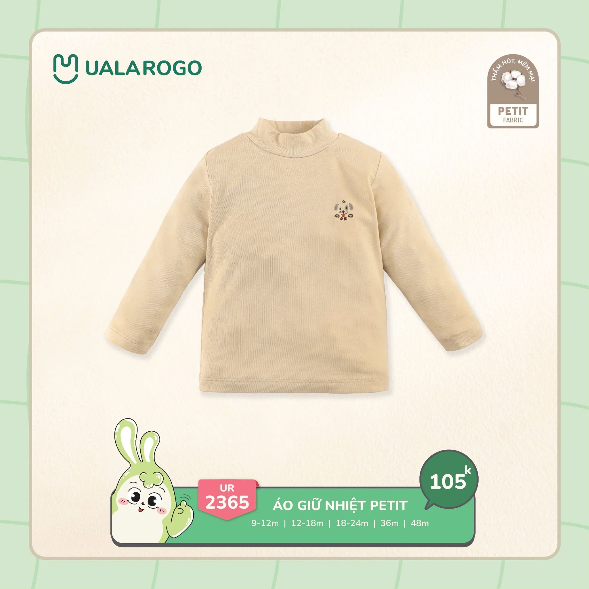 Áo Giữ Nhiệt Cổ Lọ UR 2365