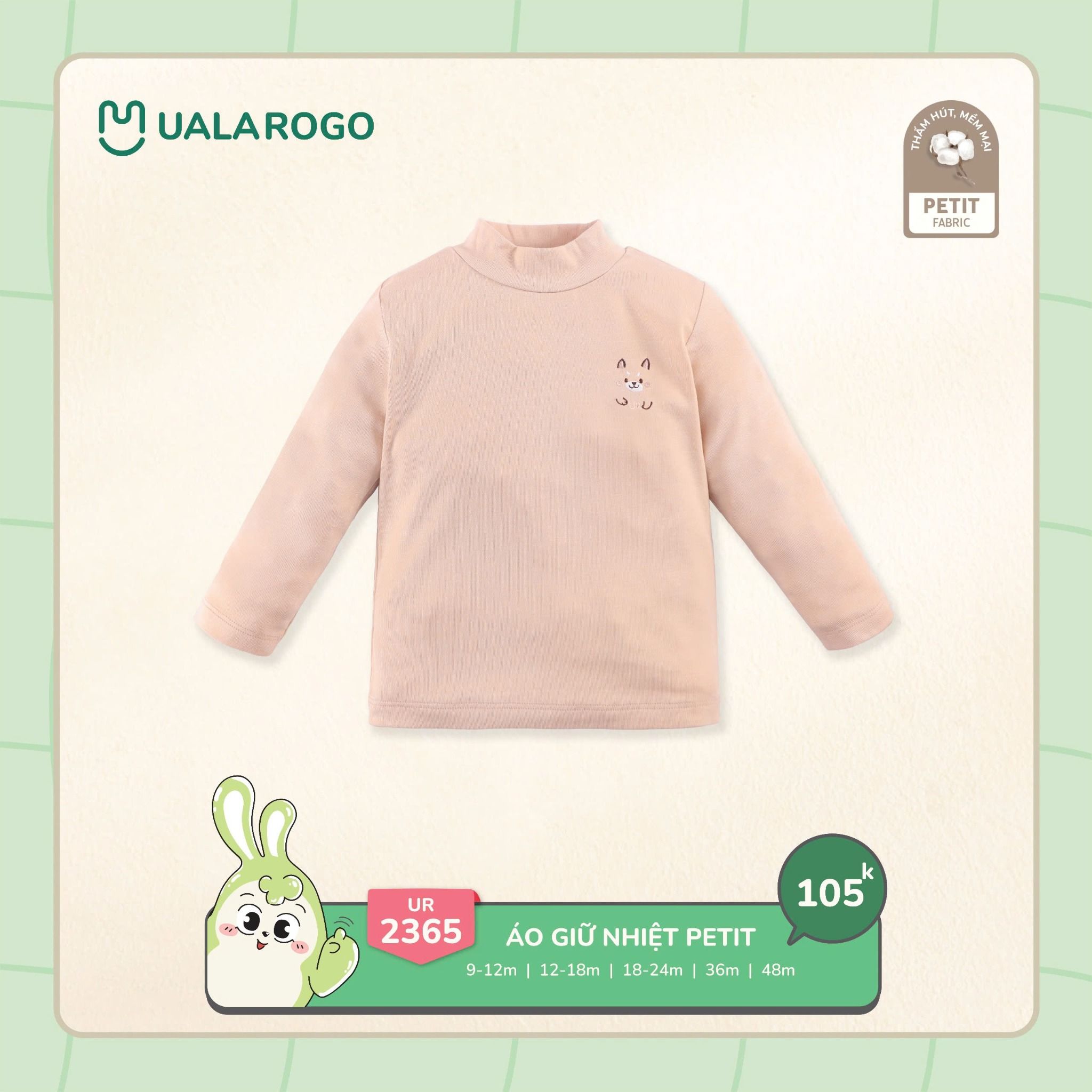 Áo Giữ Nhiệt Cổ Lọ UR 2365