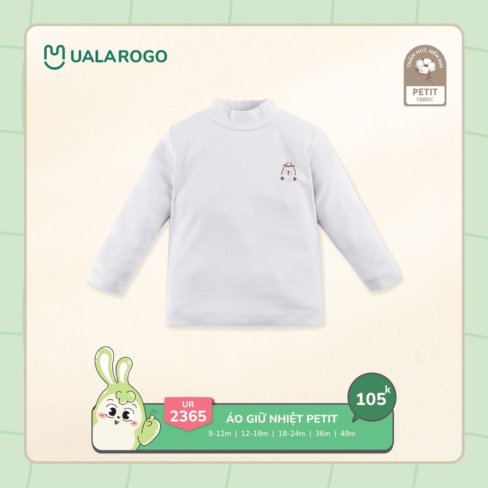 Áo Giữ Nhiệt Cổ Lọ UR 2365