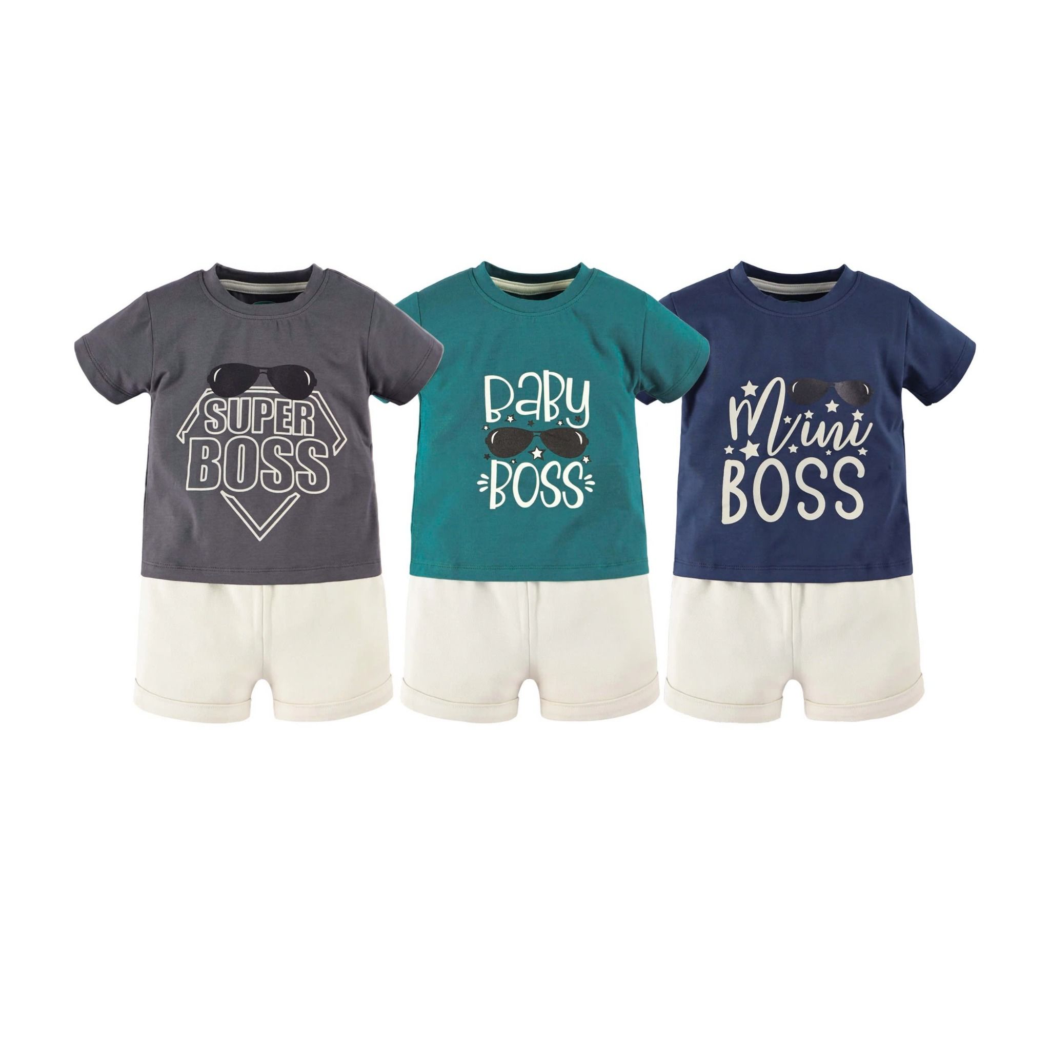 Bộ Cộc Tay Cotton Cho Bé UR 3666