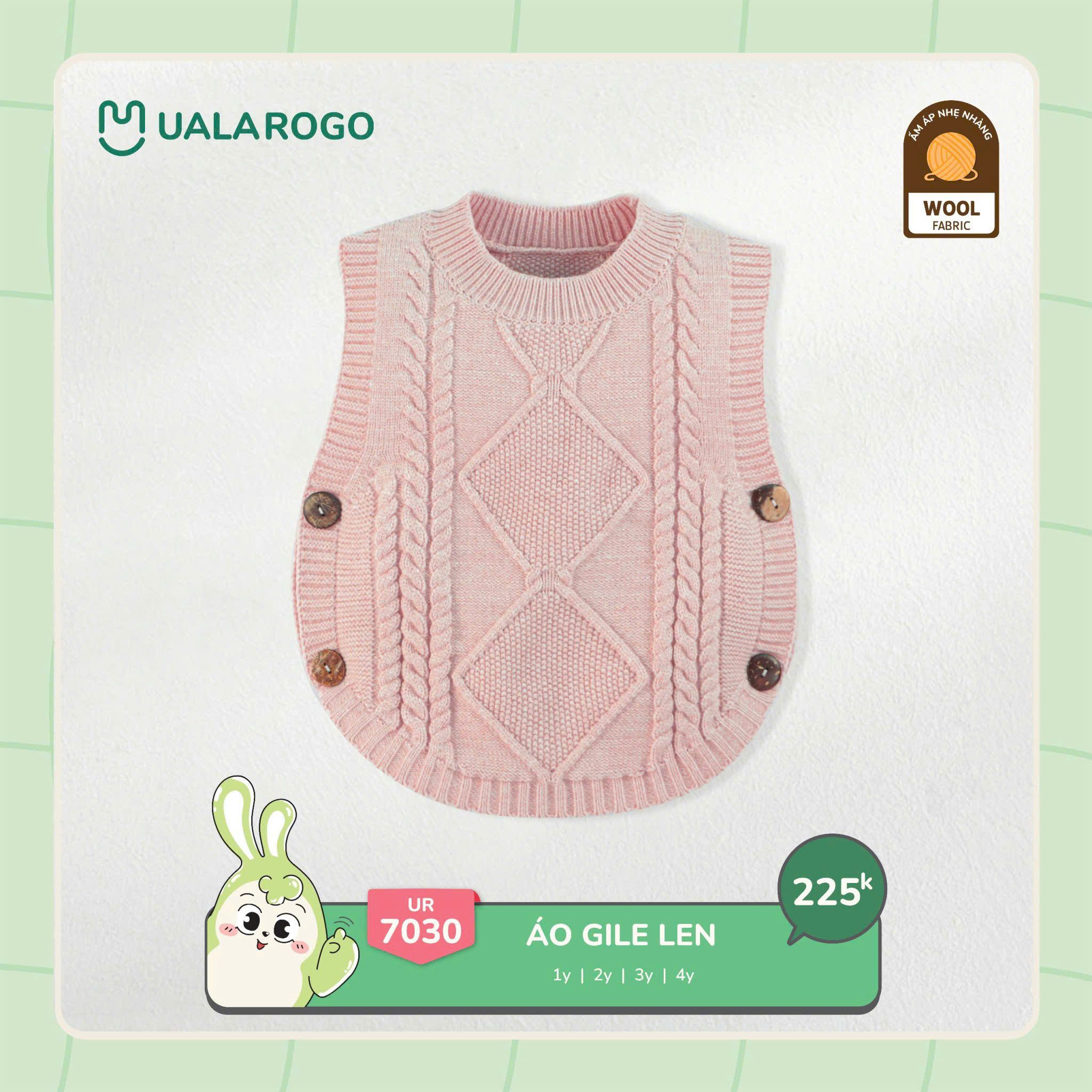 Áo Gile Len Cho Bé UR 7030