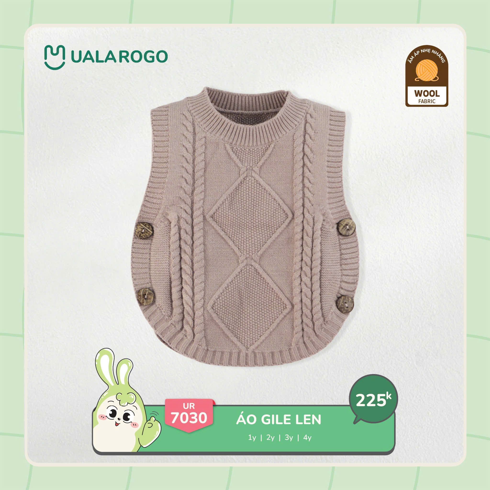 Áo Gile Len Cho Bé UR 7030