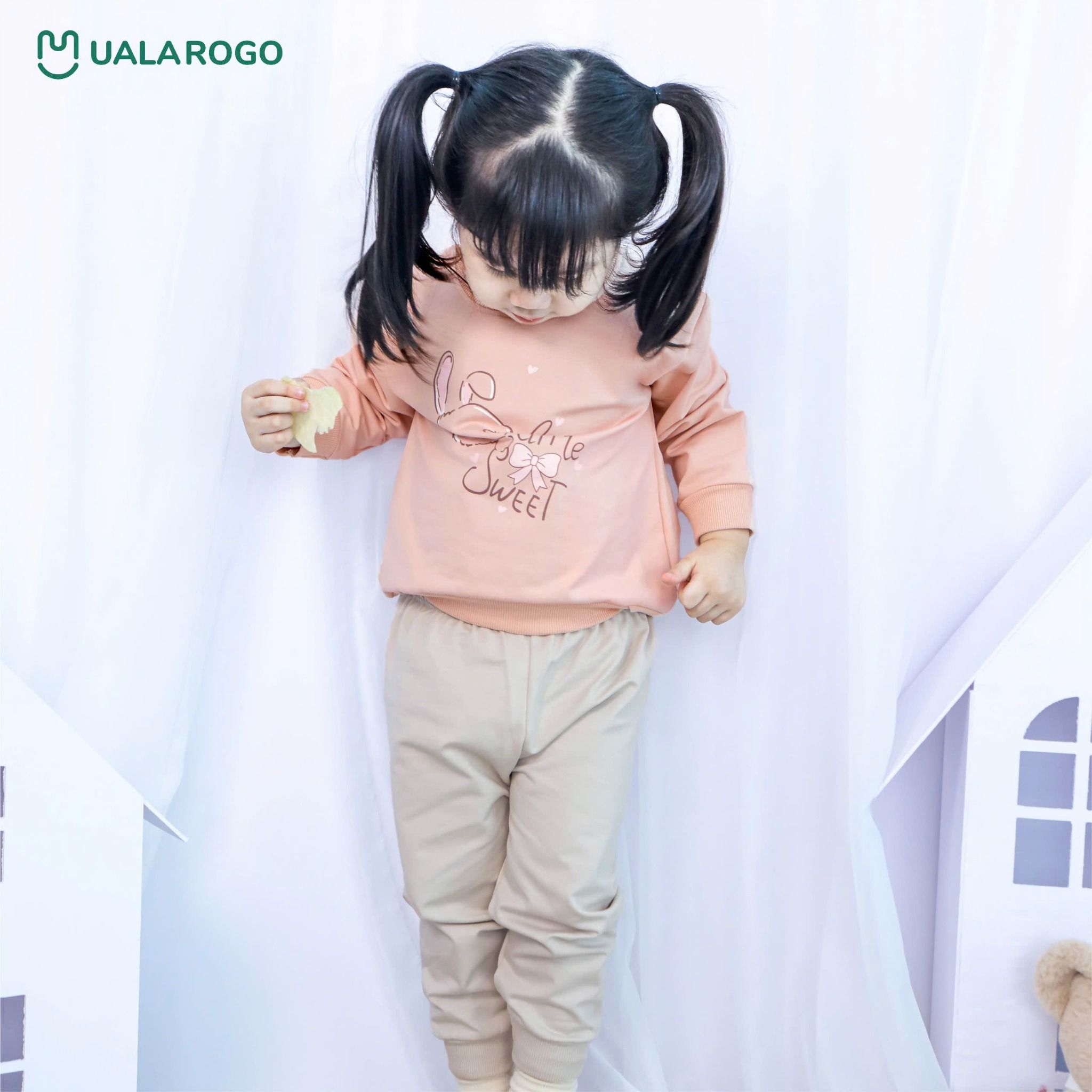 Bộ Quần Áo Nỉ Dài Tay Cho Bé UR 3813