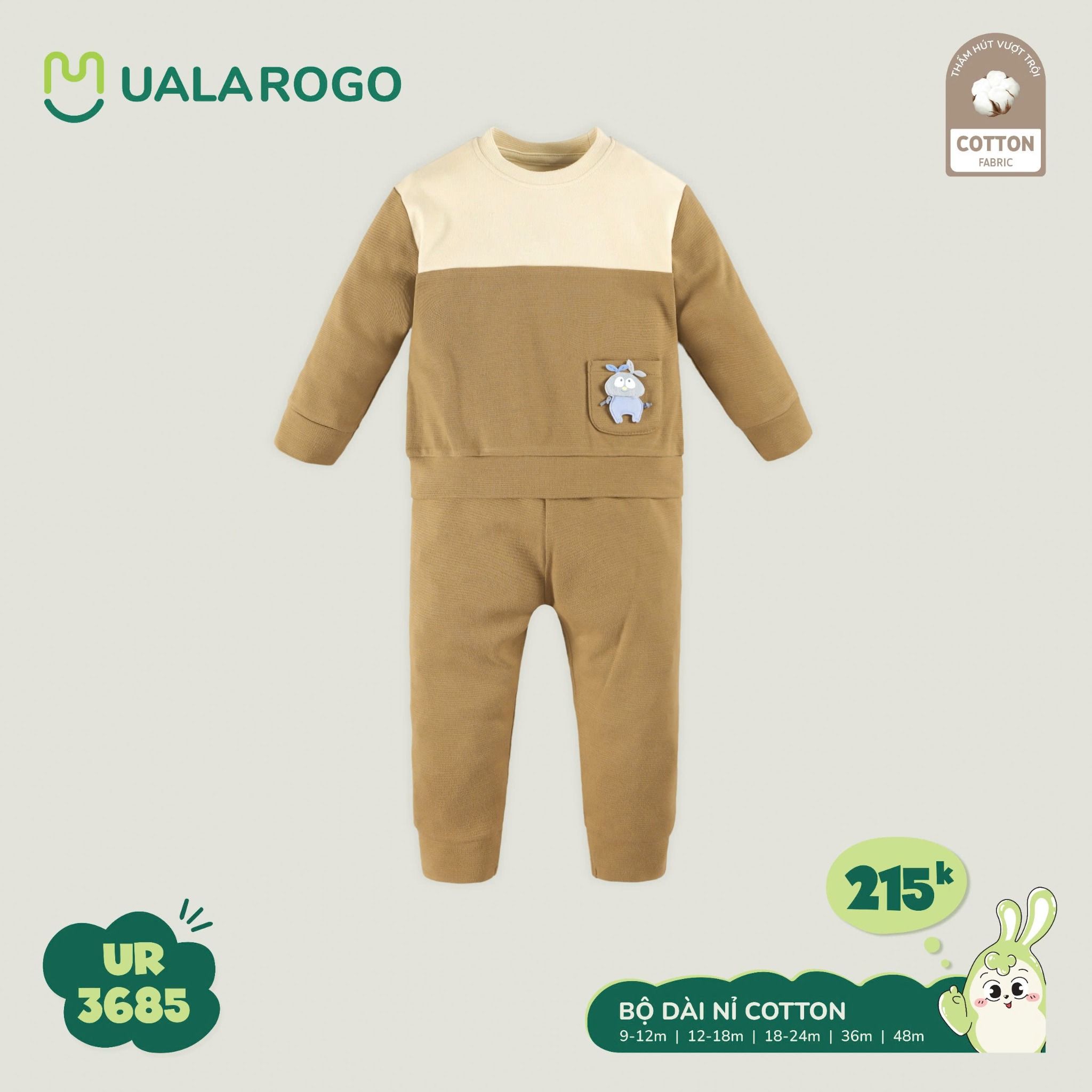 Bộ Quần Áo Nỉ Dài Tay UR 3685