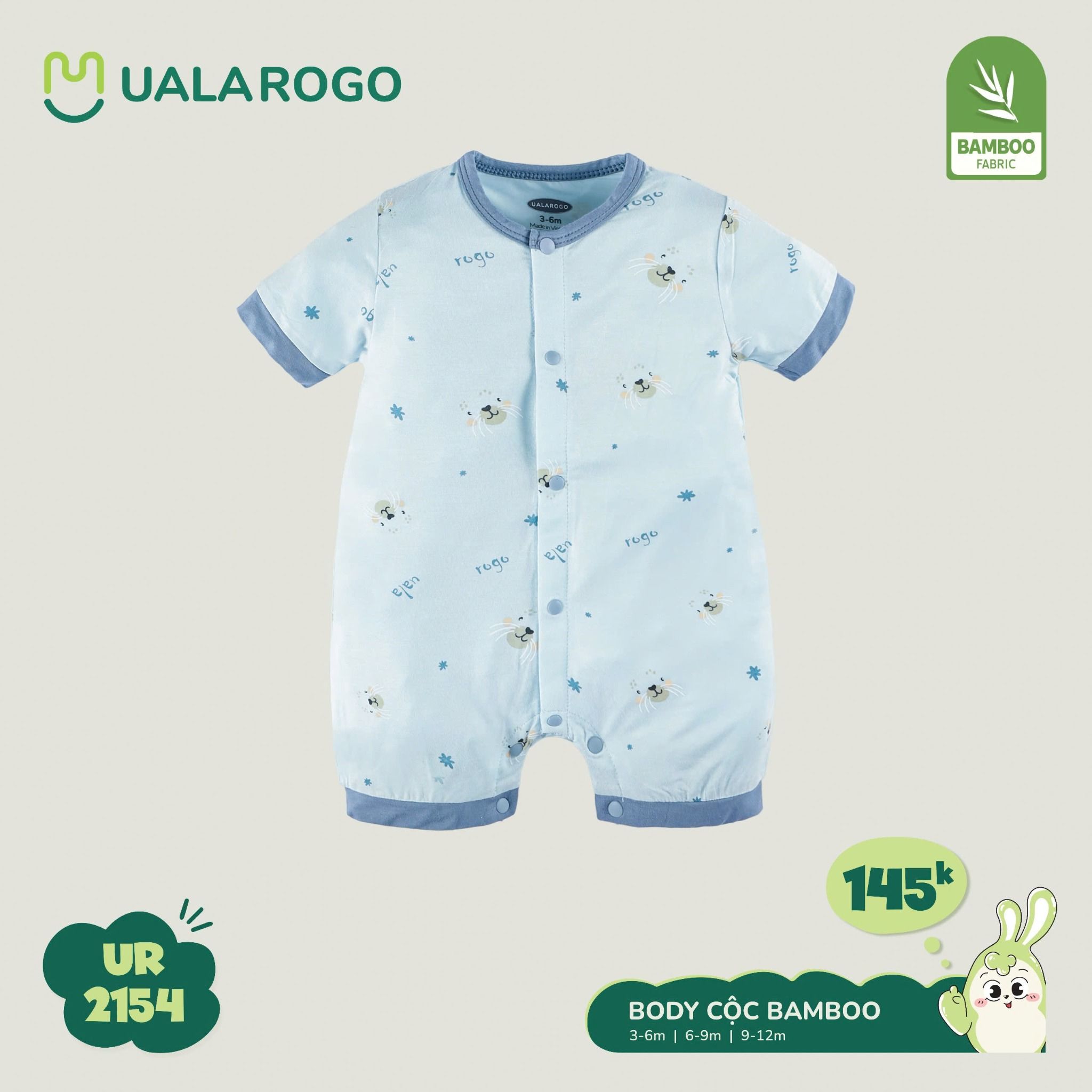 Body Cộc Tay Cho Bé UR 2154