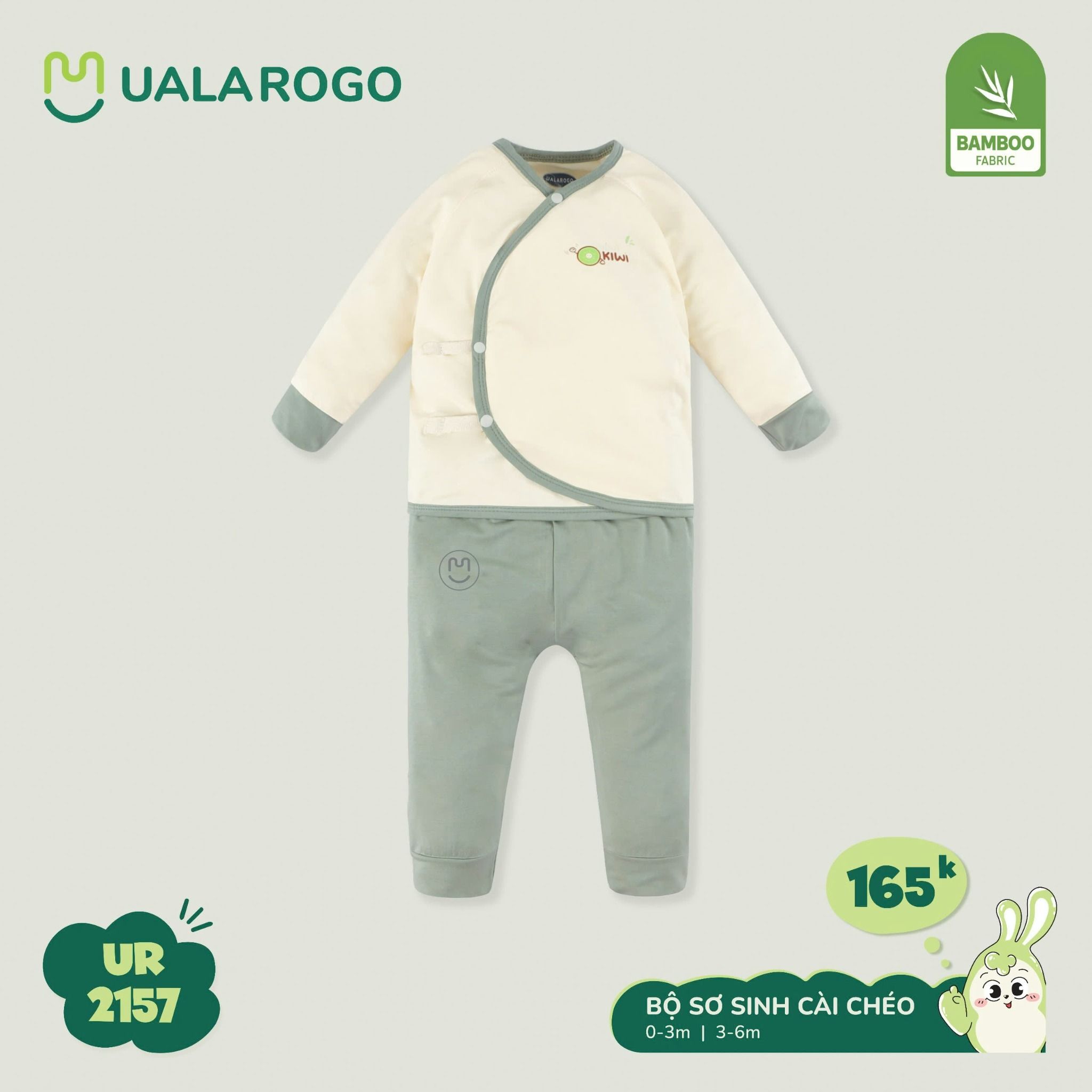 Bộ Sơ Sinh Cài Chéo UR 2157
