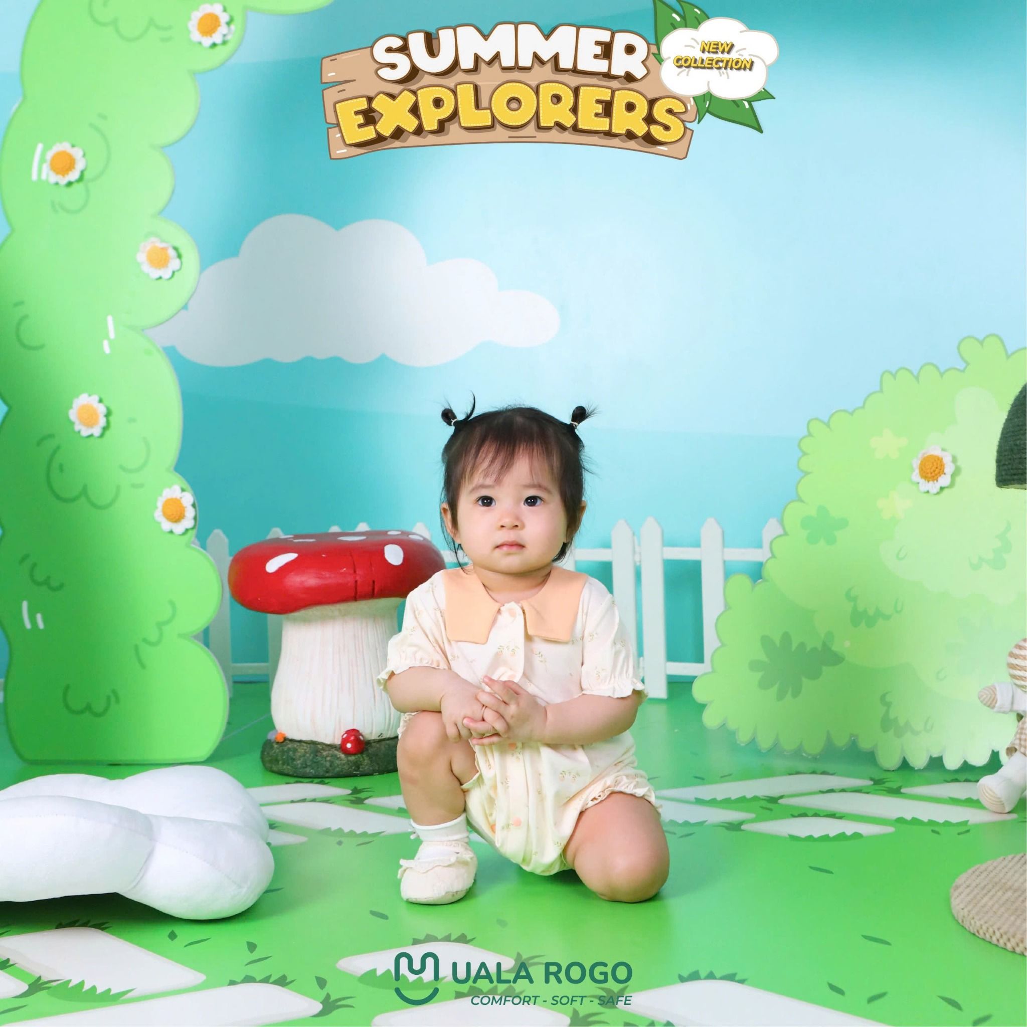 Bộ Body Cho Bé Gái UR 2375