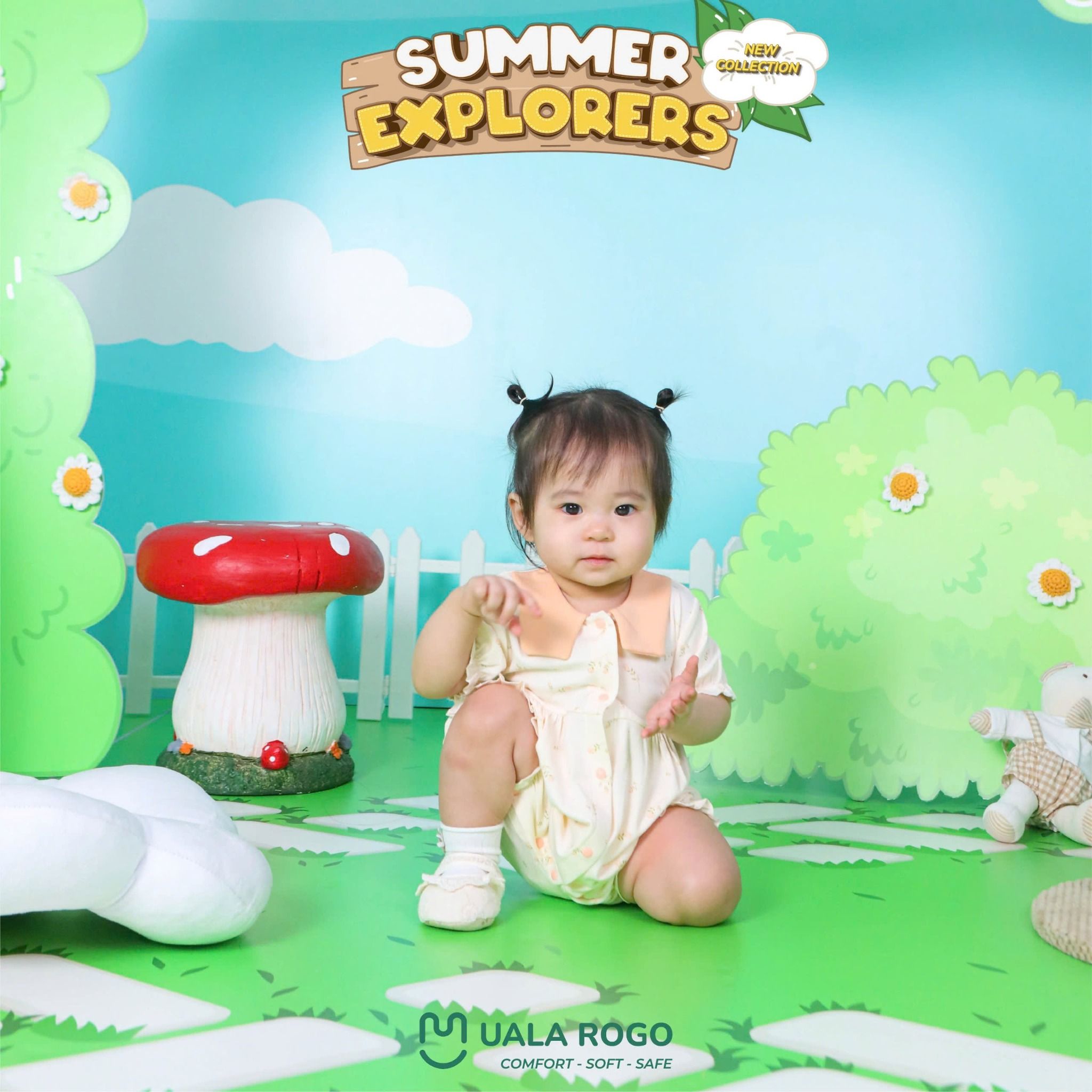 Bộ Body Cho Bé Gái UR 2375
