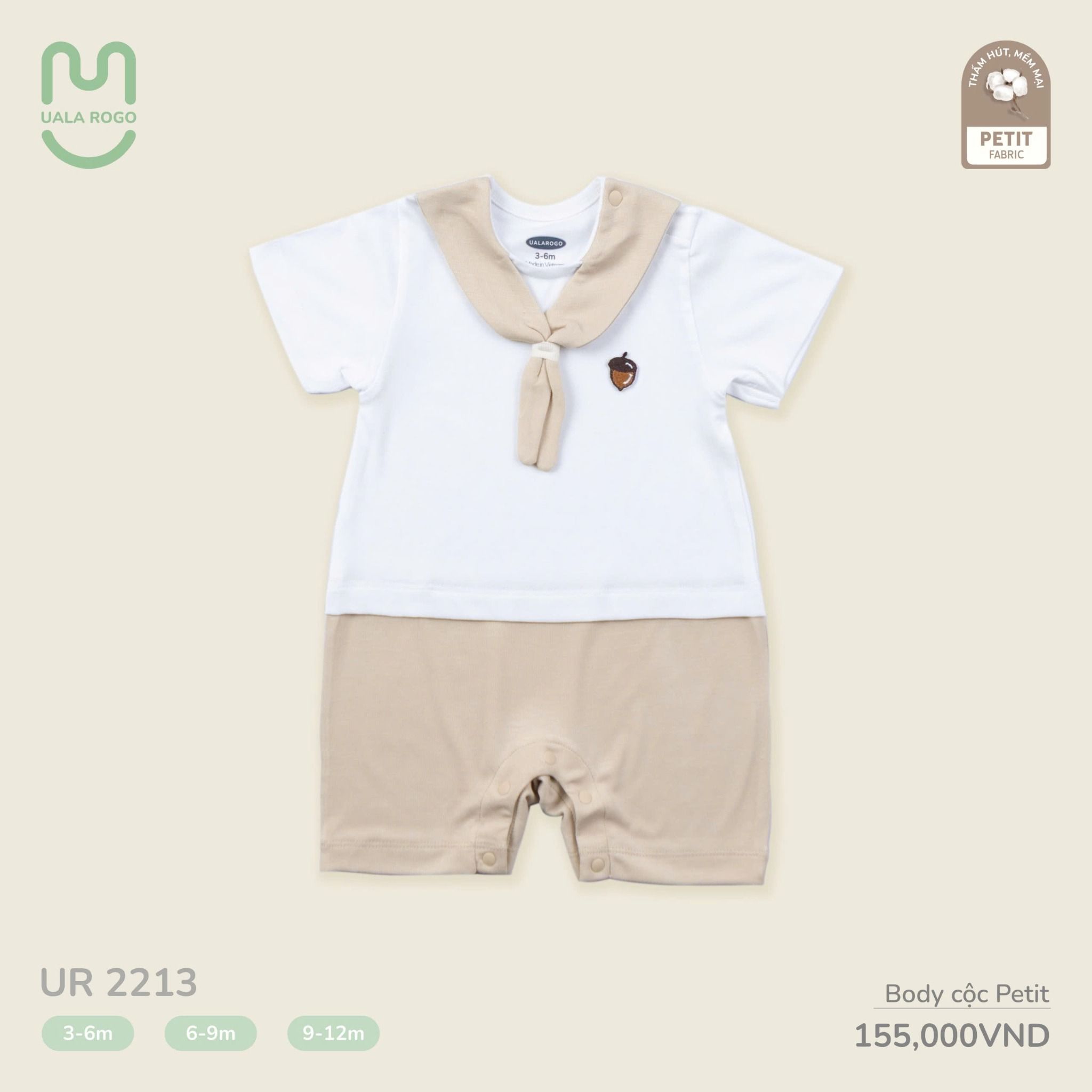 Bộ Body Cộc Petit Cho Bé UR 2213
