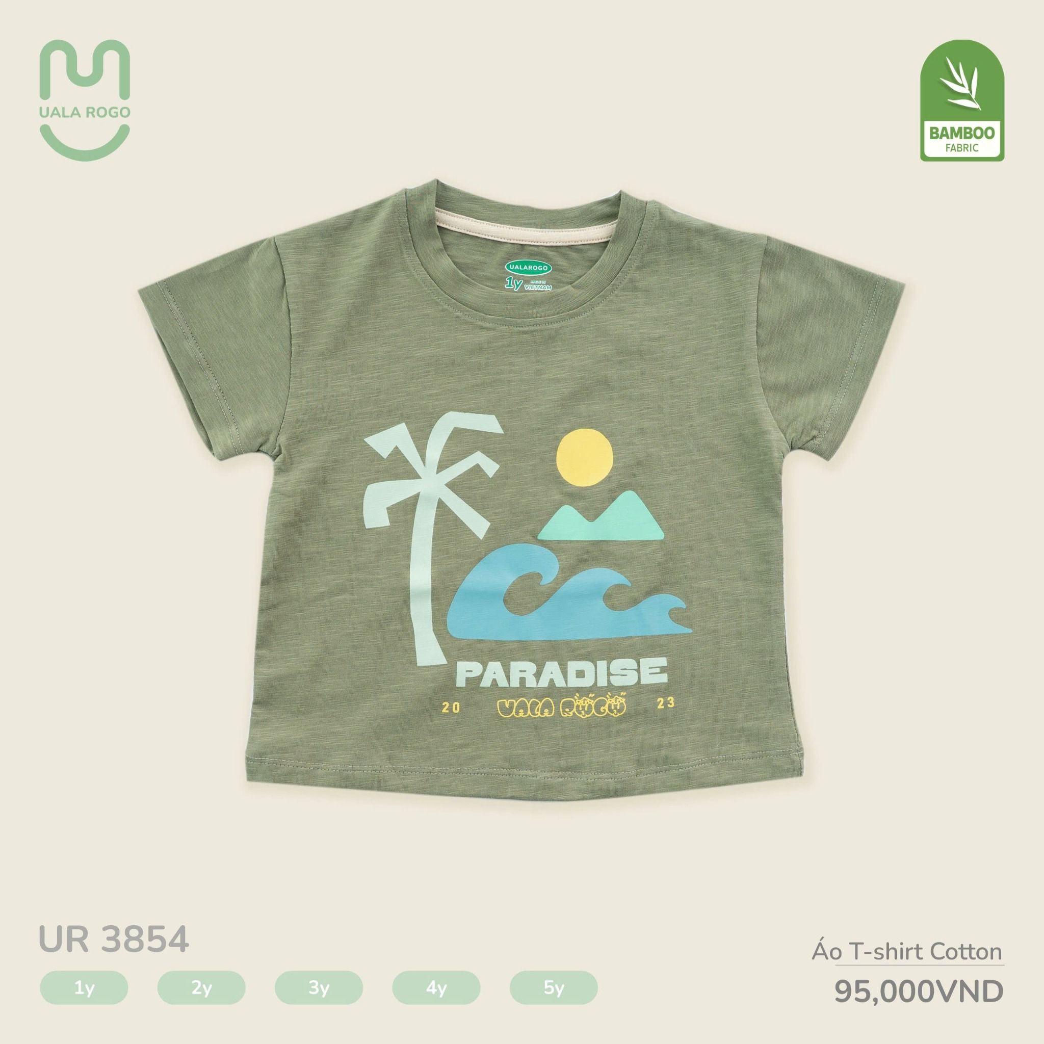 Áo T-Shirt Cotton Cho Bé UR 3854