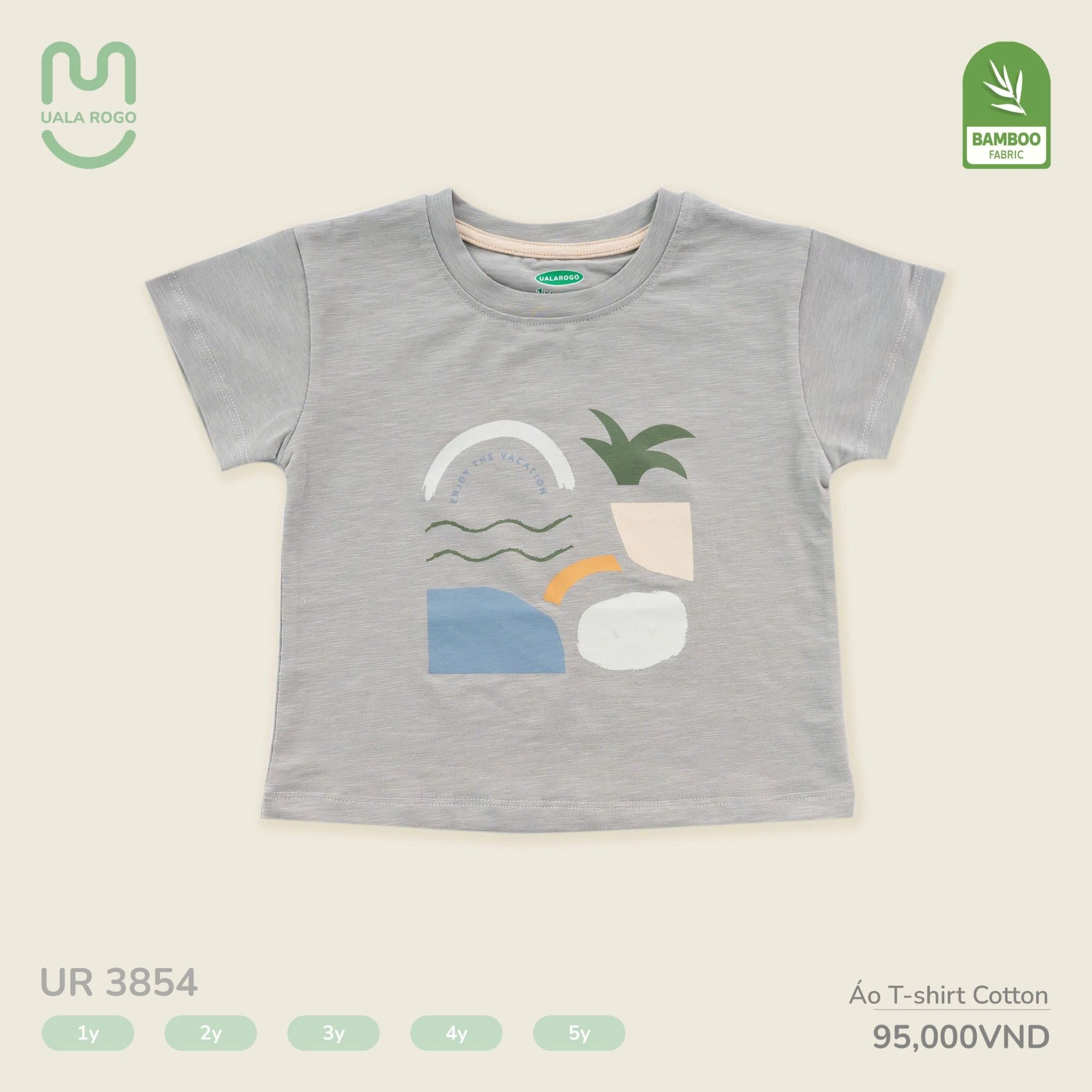 Áo T-Shirt Cotton Cho Bé UR 3854
