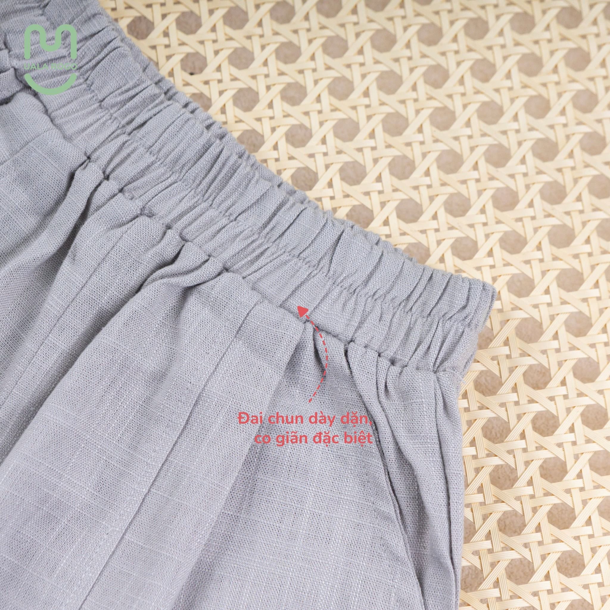 Set Áo Sơ Mi Quần Cộc Bomi Cotton UR 3865