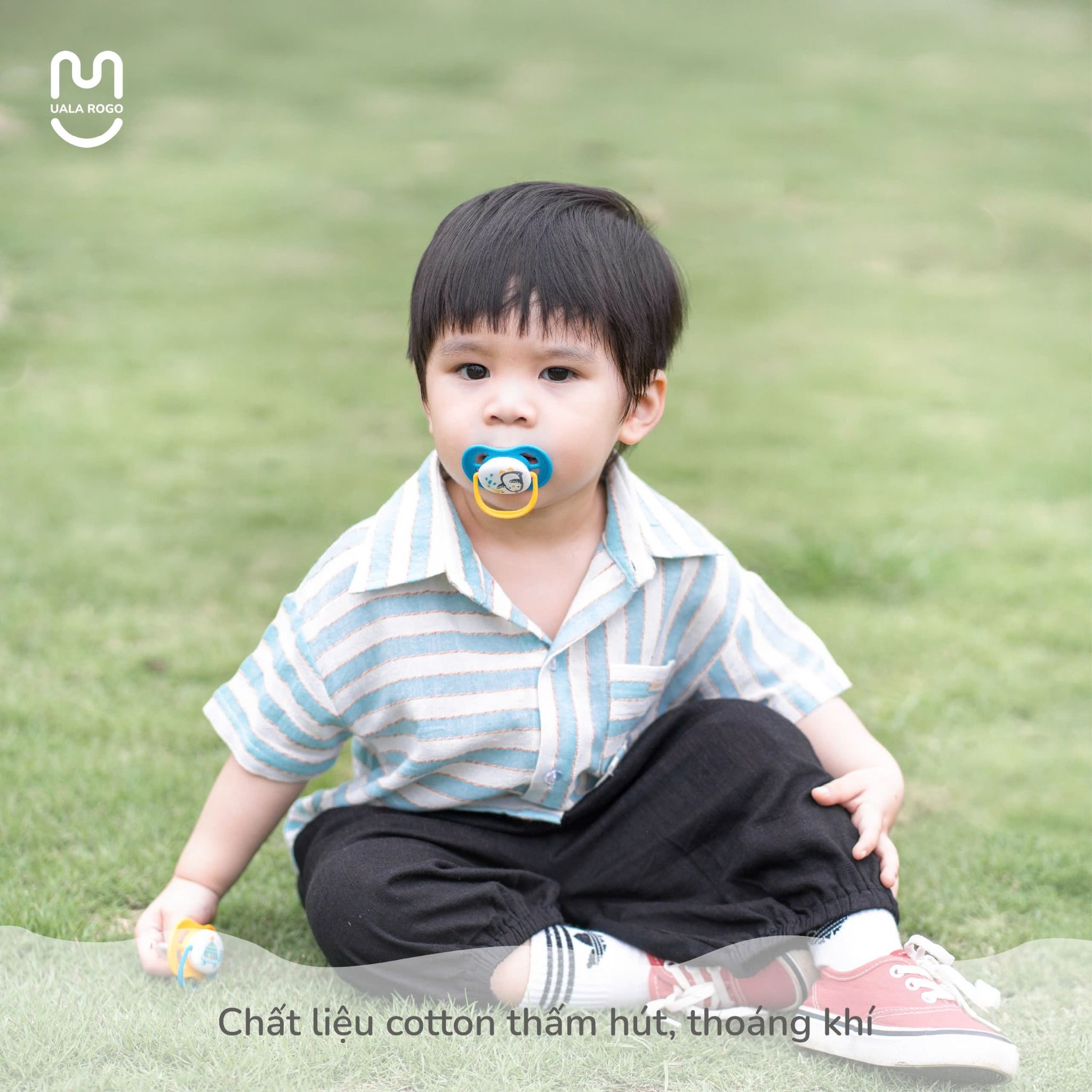 Set Áo Sơ Mi Quần Lửng Bomi Cotton UR 3864