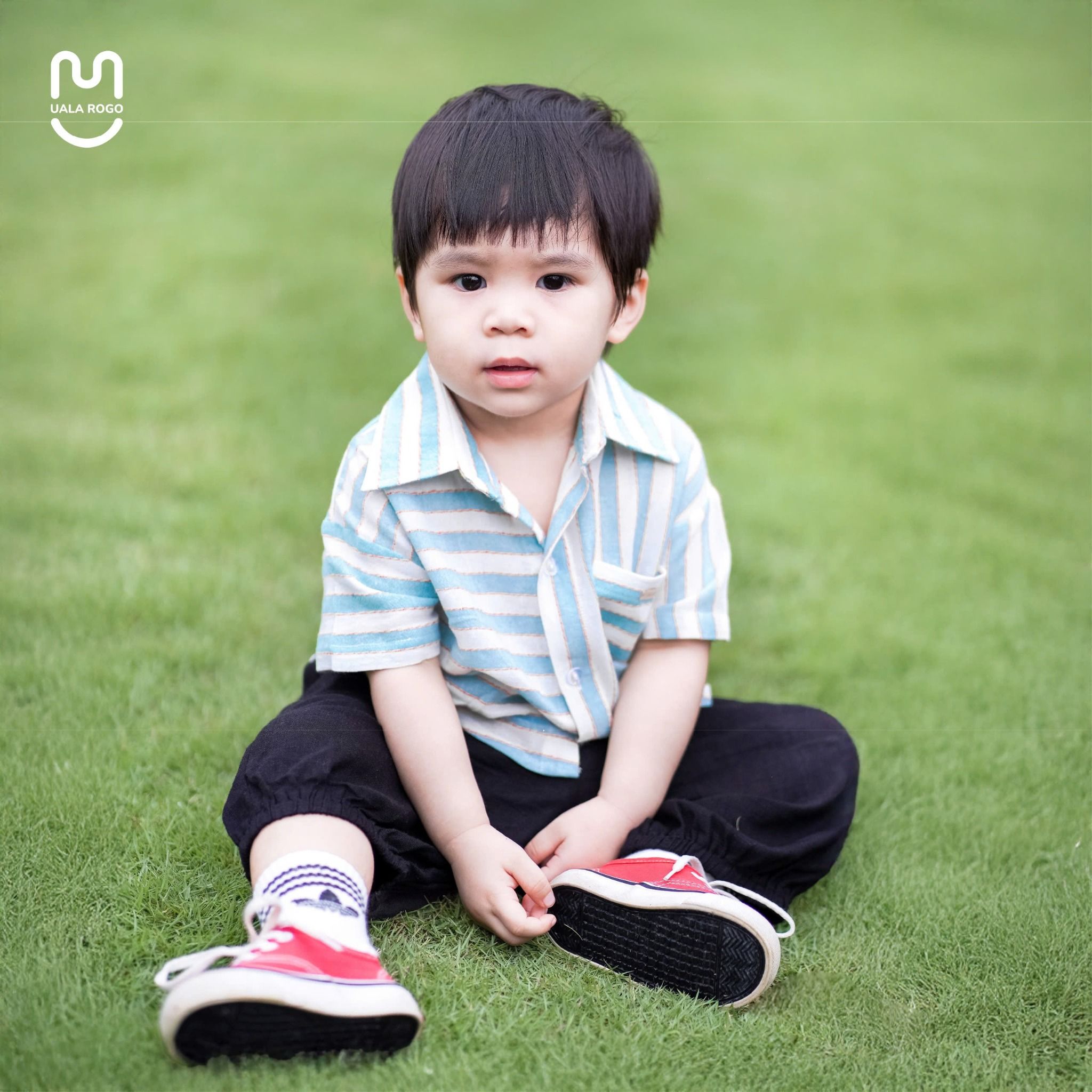 Set Áo Sơ Mi Quần Lửng Bomi Cotton UR 3864