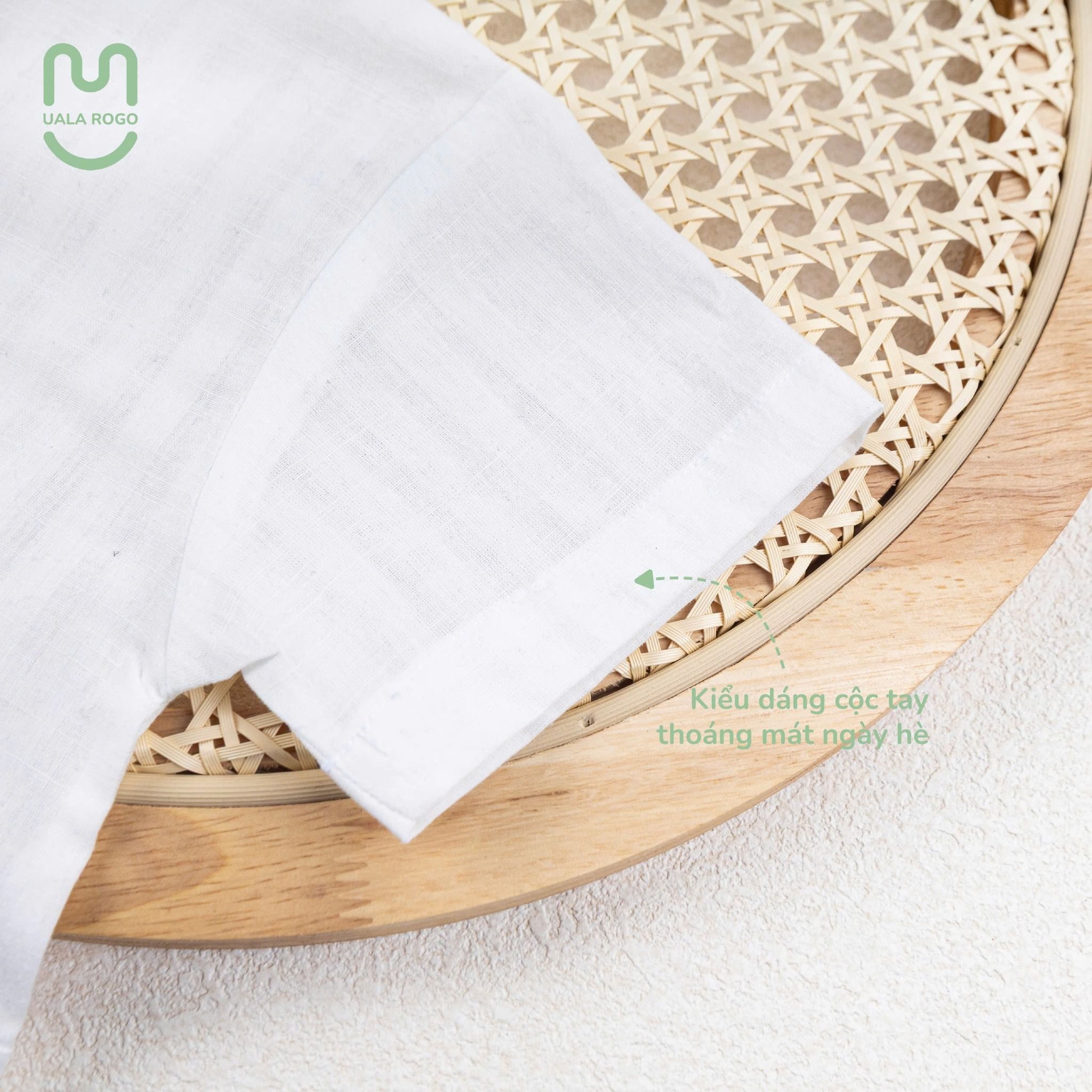 Set Áo Sơ Mi Quần Lửng Swan Linen MS 3867