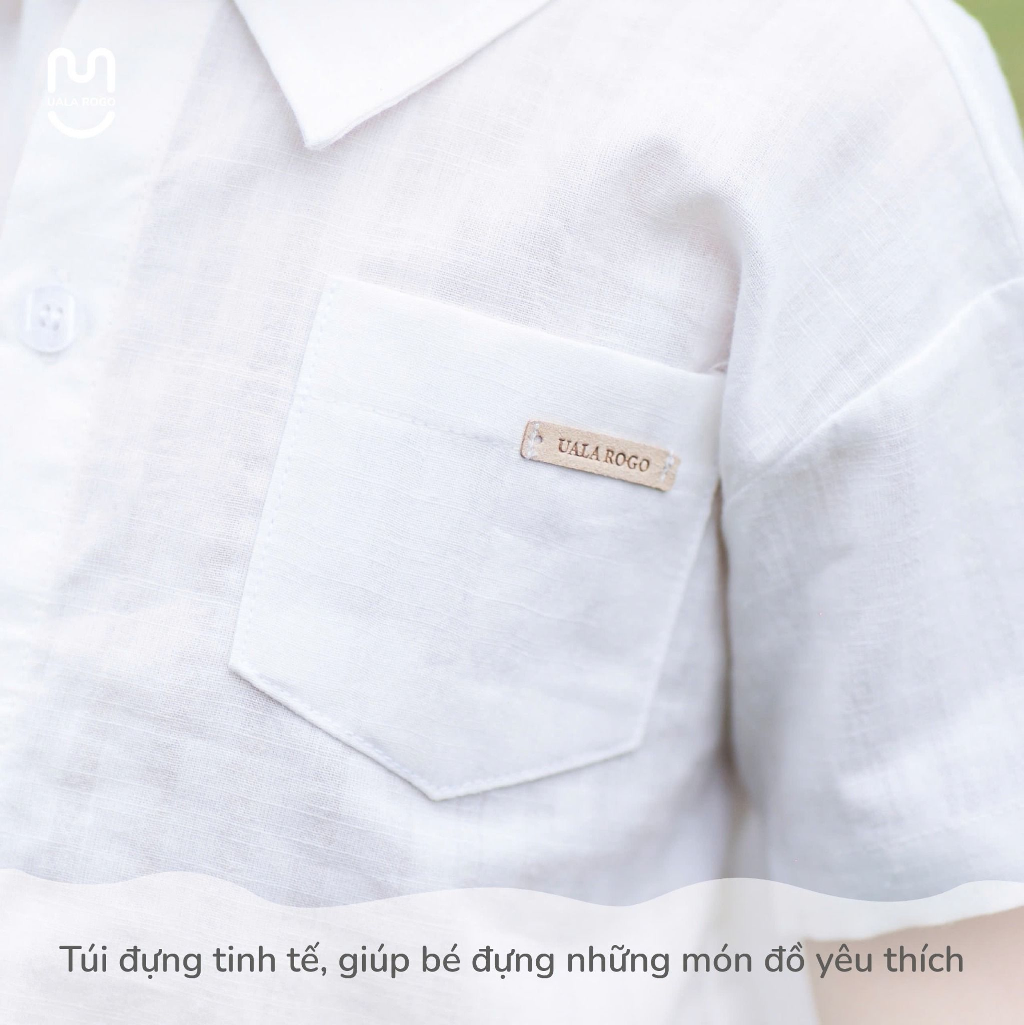 Set Áo Sơ Mi Quần Cộc Swan Linen UR 3868