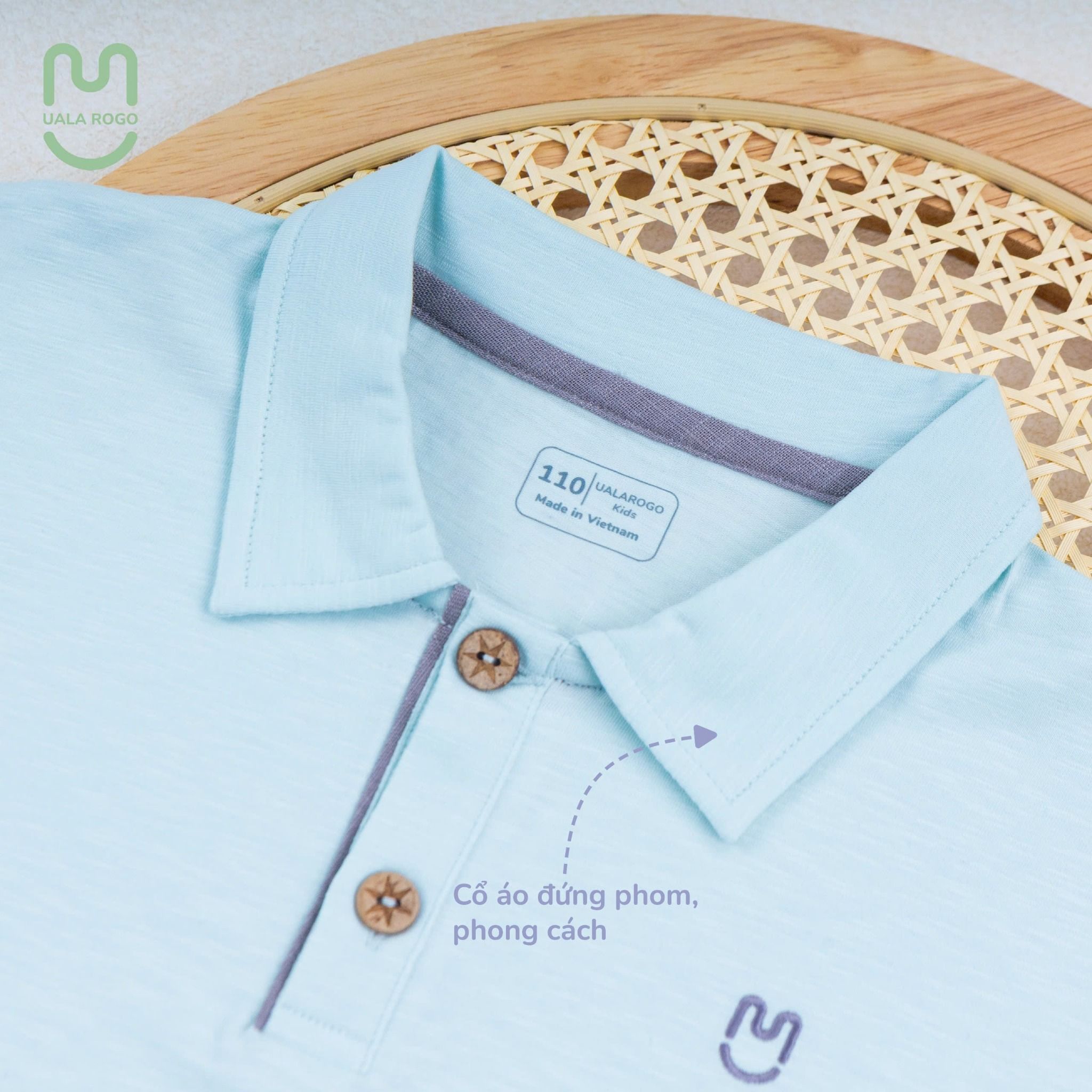 Bộ Cộc Cotton Bamboo Cho Bé UR 3869