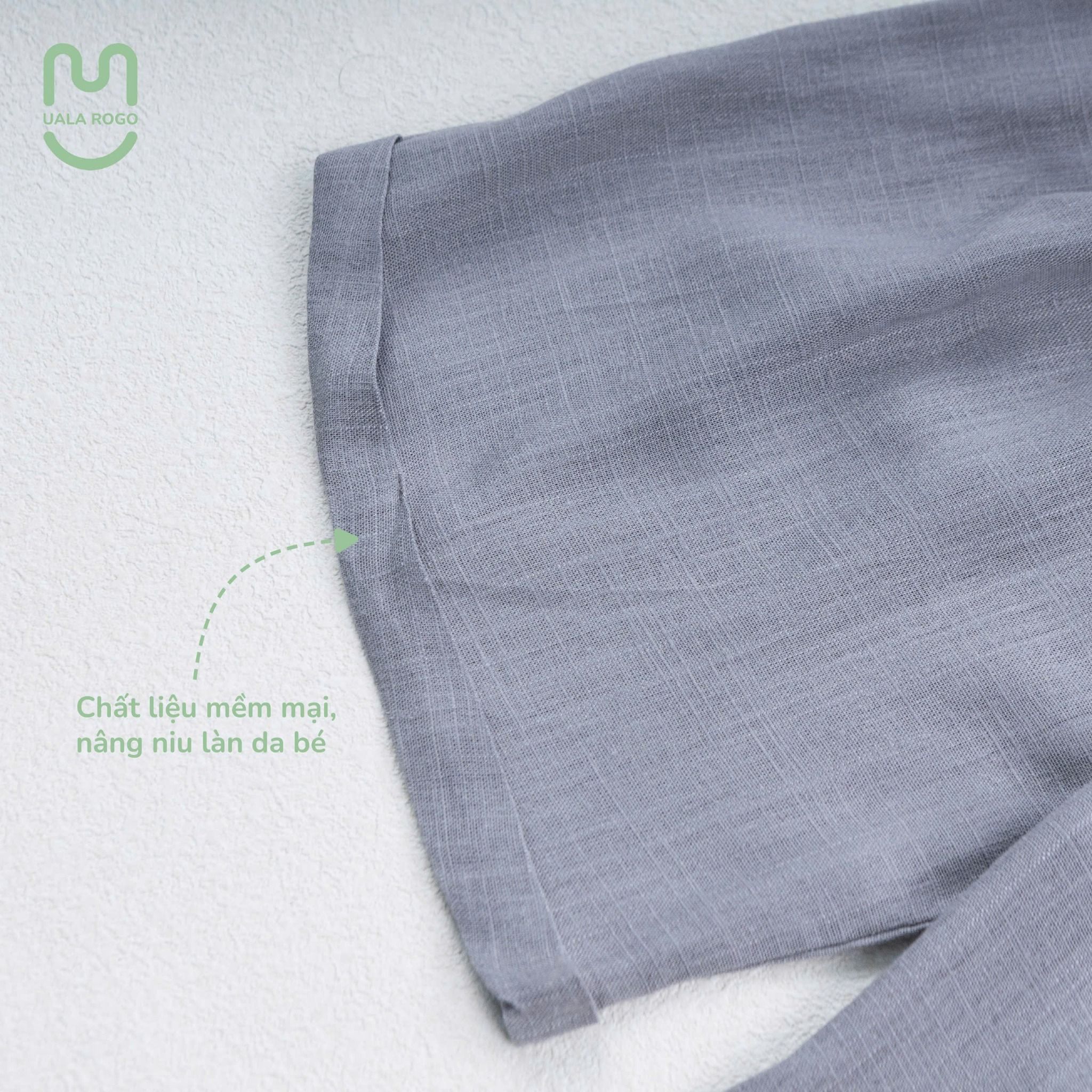 Bộ Cộc Cotton Bamboo Cho Bé UR 3869