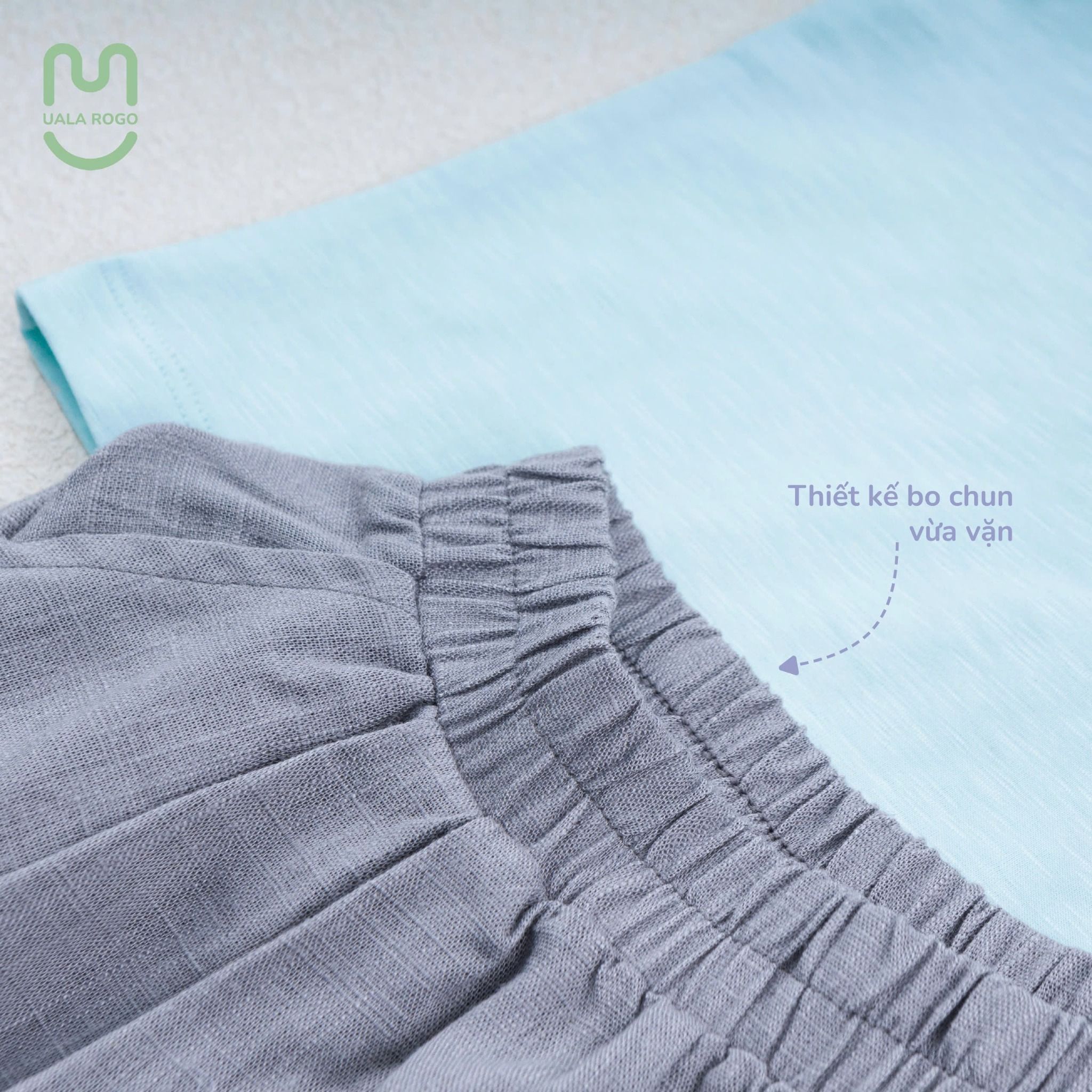 Bộ Cộc Cotton Bamboo Cho Bé UR 3869