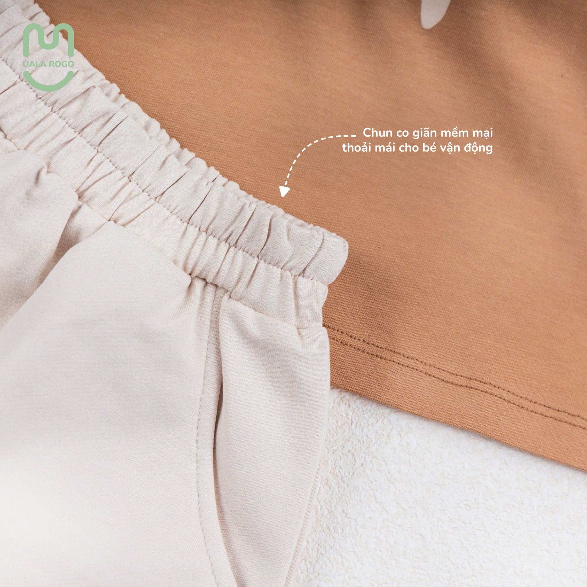 Bộ Cộc Cotton Cho Bé Gái UR 3860