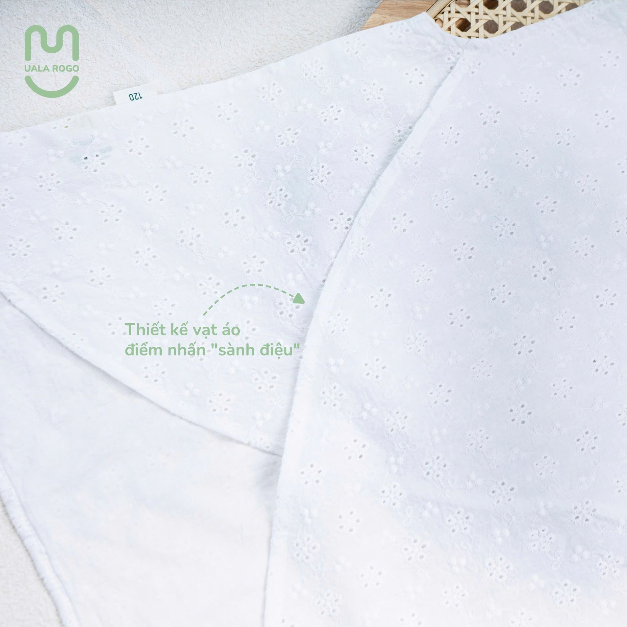 Bộ Sát Nách Bé Gái Modal Floral Knit UR 3850
