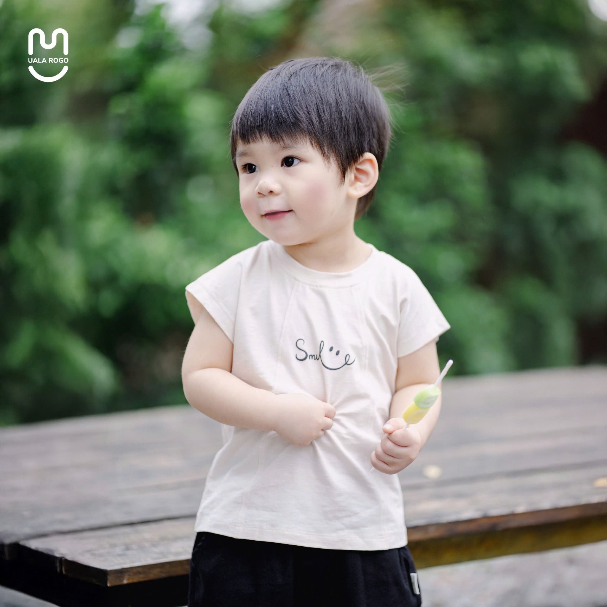 Bộ Sát Nách Cotton Bamboo Cho Bé UR 3861