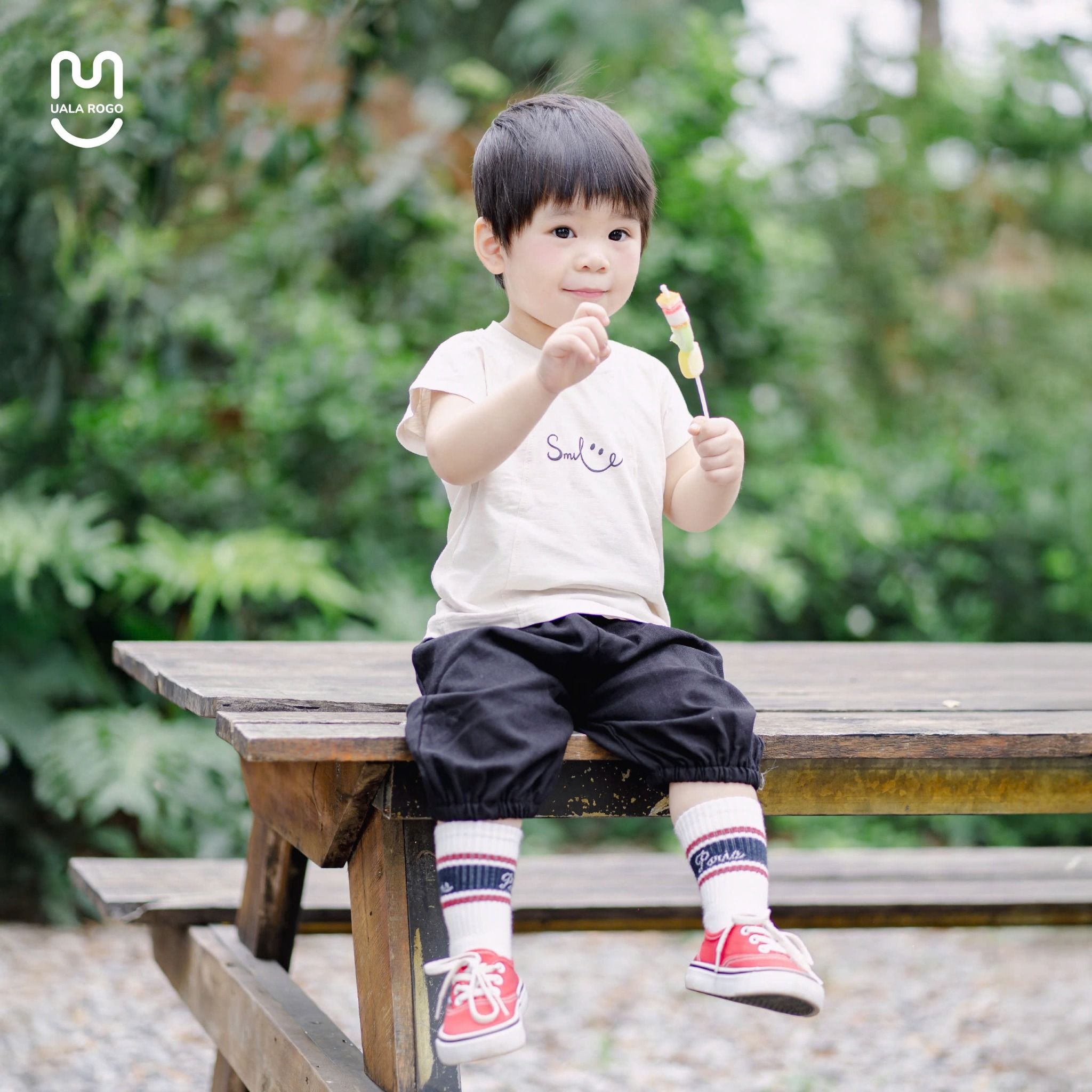 Bộ Sát Nách Cotton Bamboo Cho Bé UR 3861