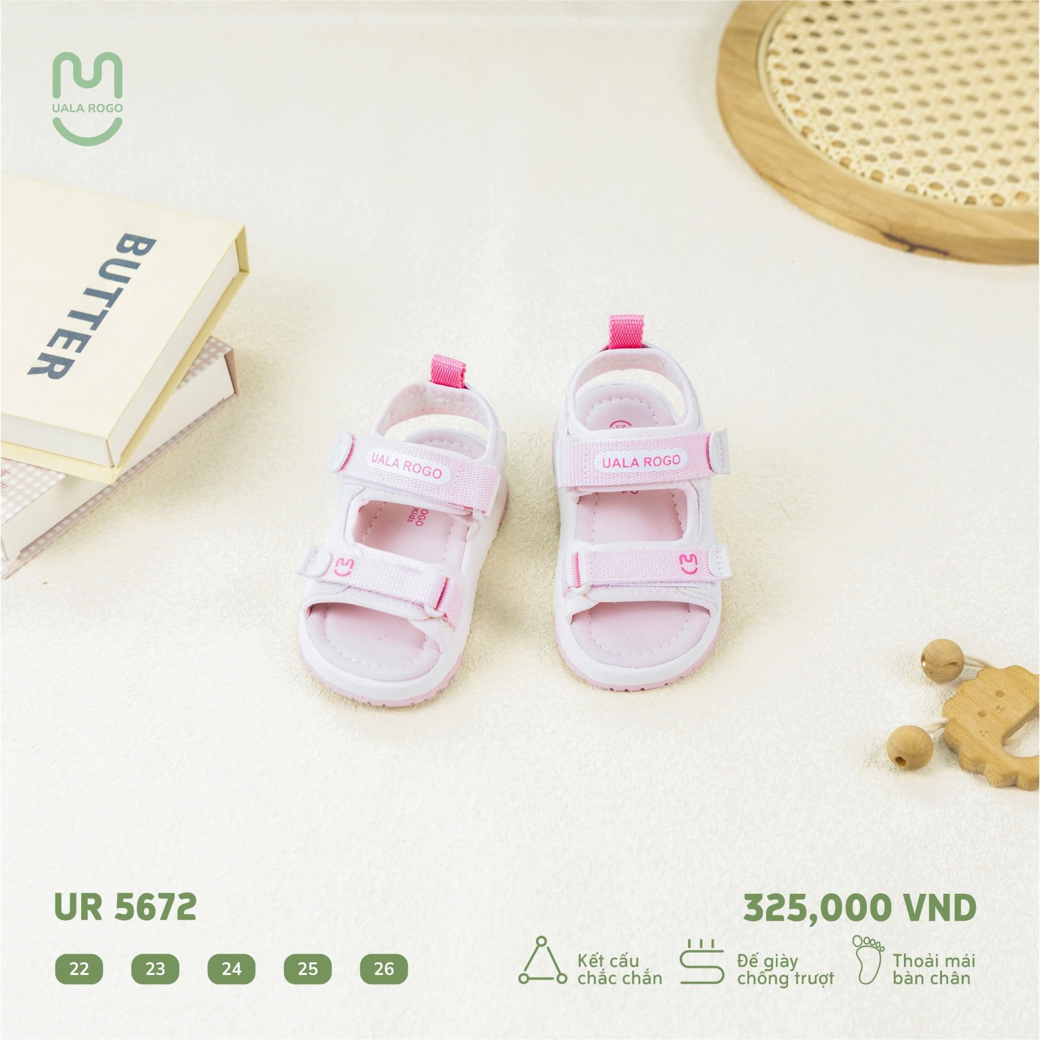 Dép Sandal Cho Bé UR 5672