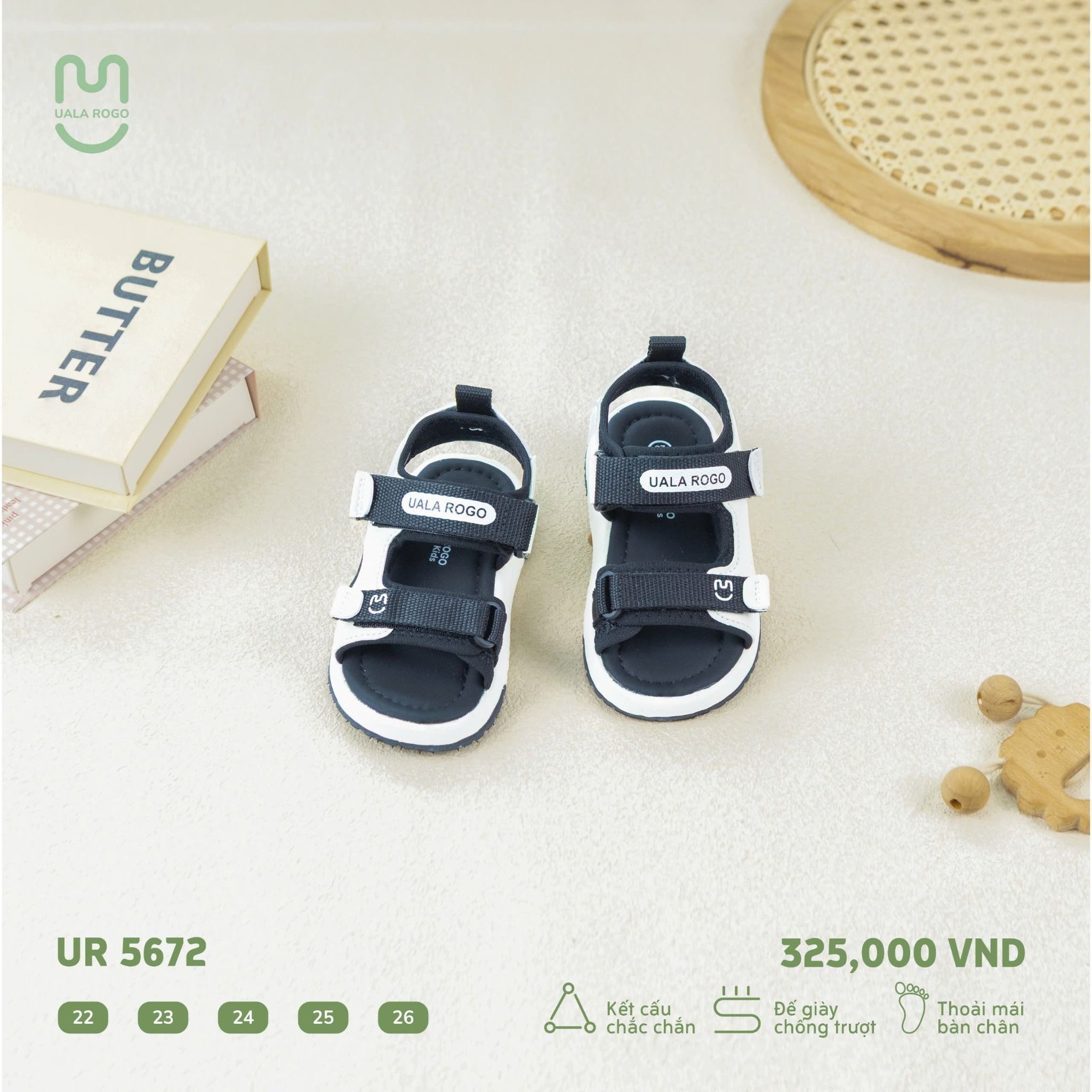 Dép Sandal Cho Bé UR 5672