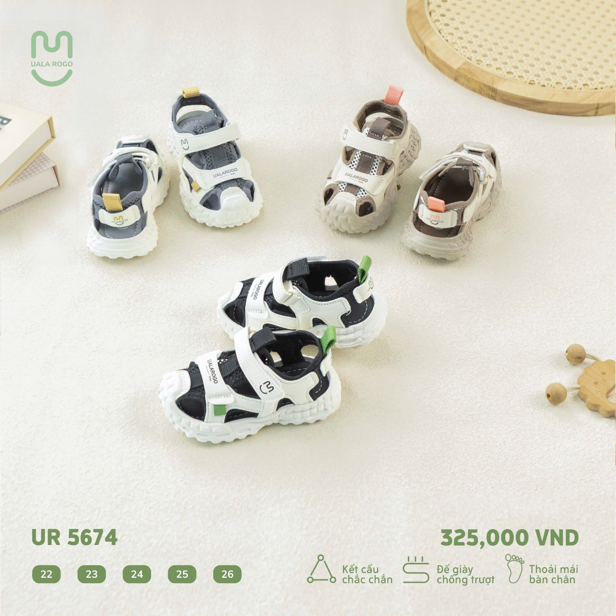 Dép Sandal Cho Bé UR 5674