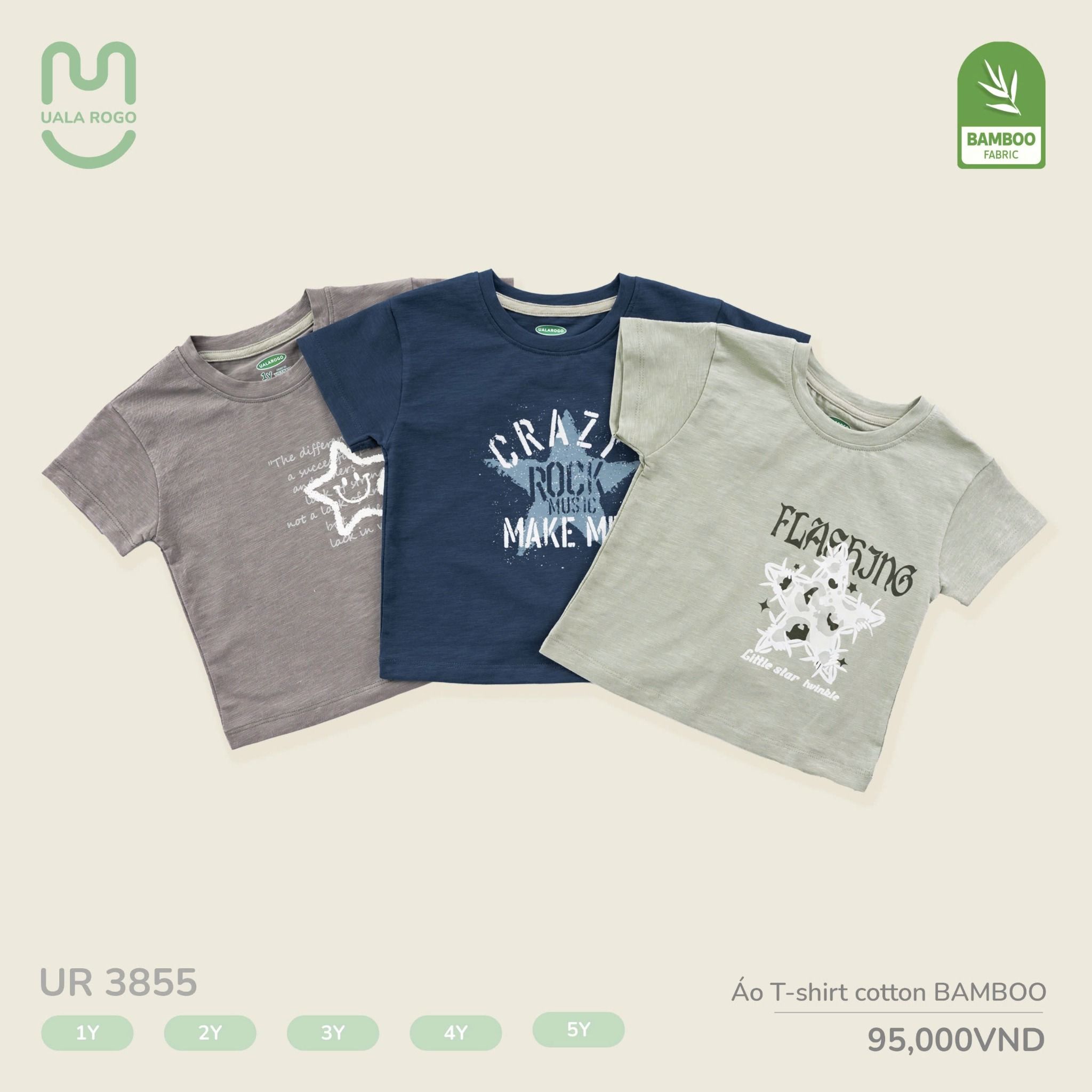 Áo T-Shirt Cotton BamBoo UR 3855