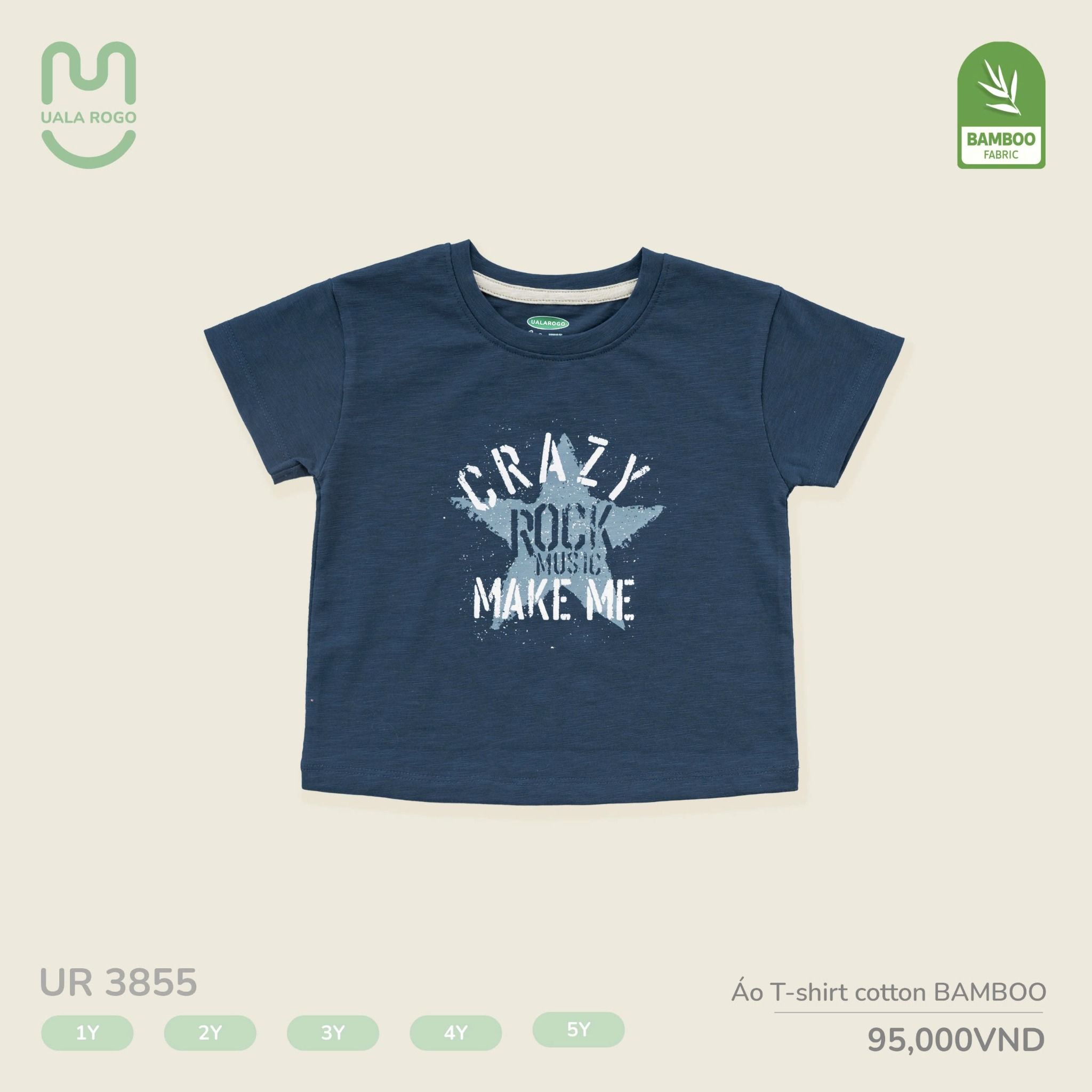 Áo T-Shirt Cotton BamBoo UR 3855