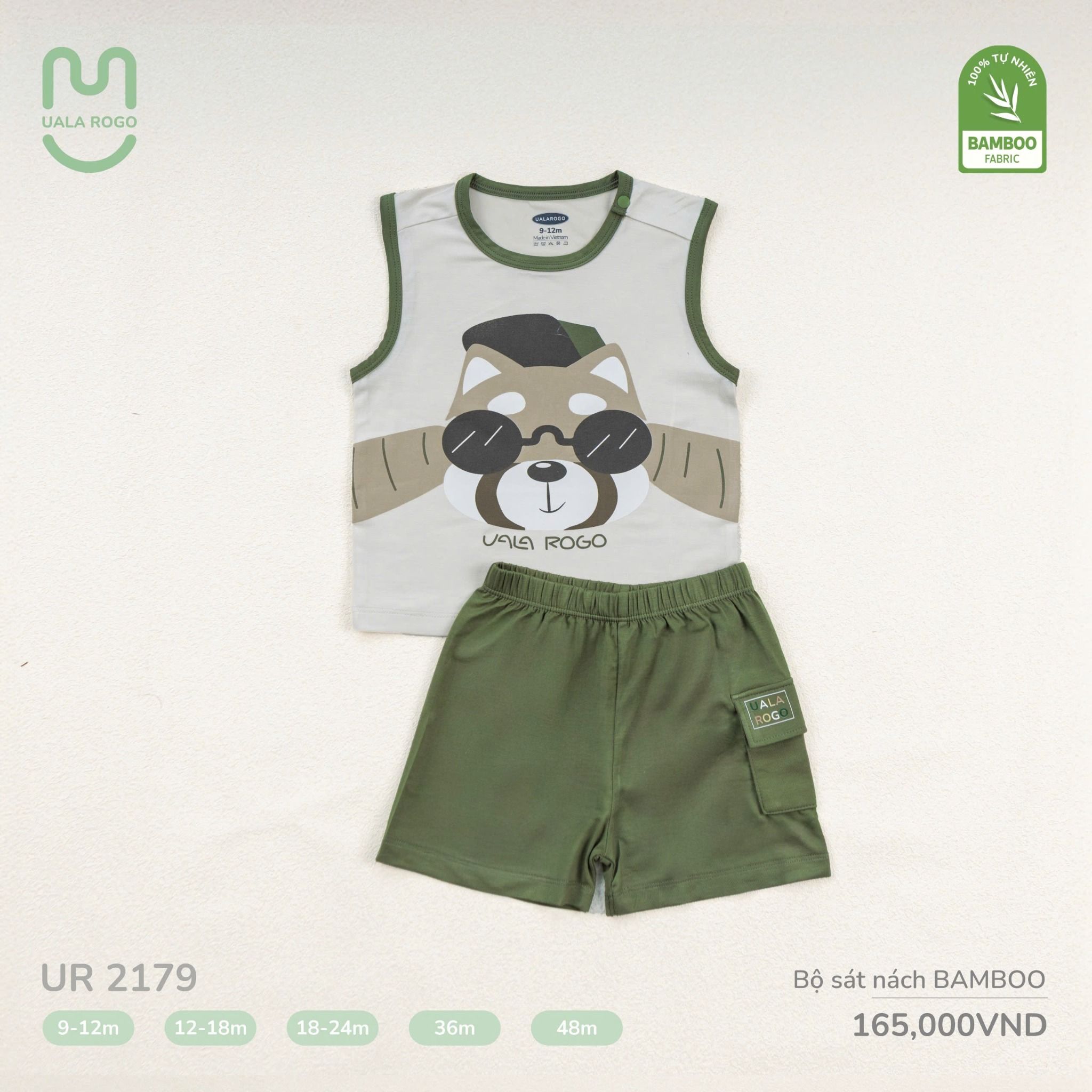 Bộ Sát Nách Bamboo UR 2179