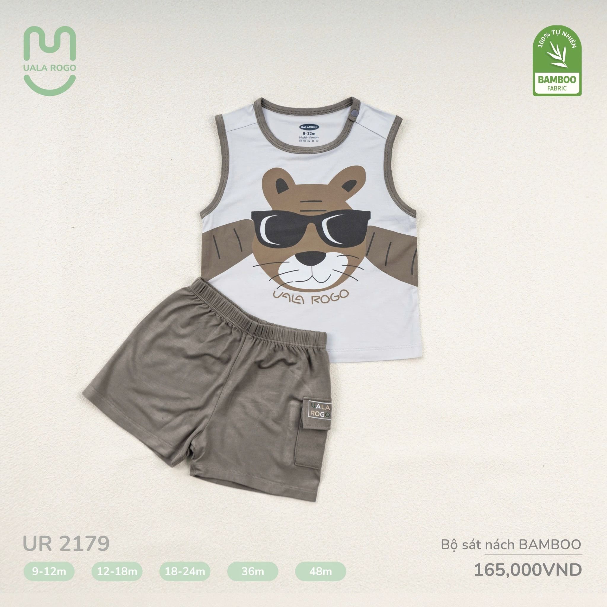 Bộ Sát Nách Bamboo UR 2179