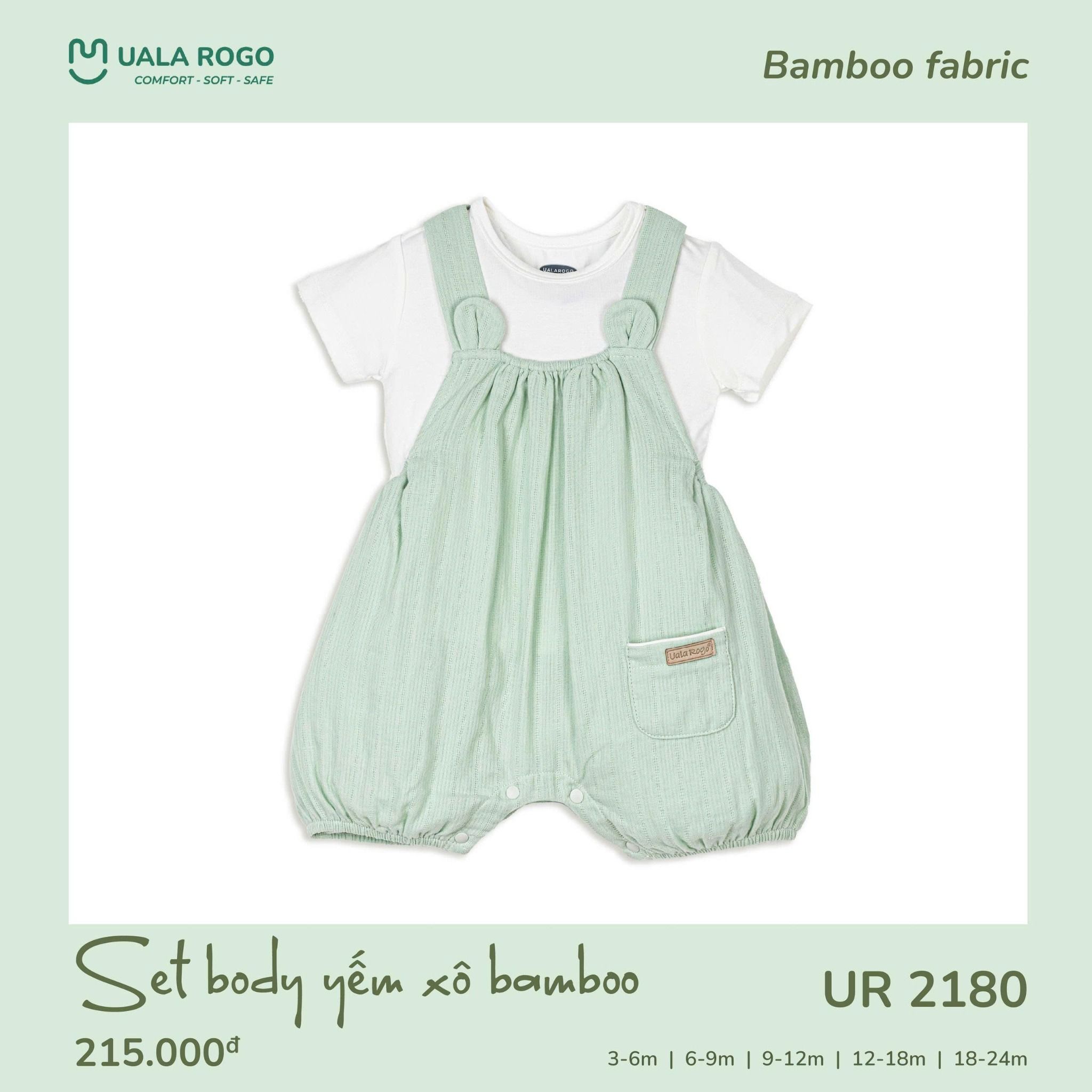 Set Body Yếm Xô BamBoo UR 2180