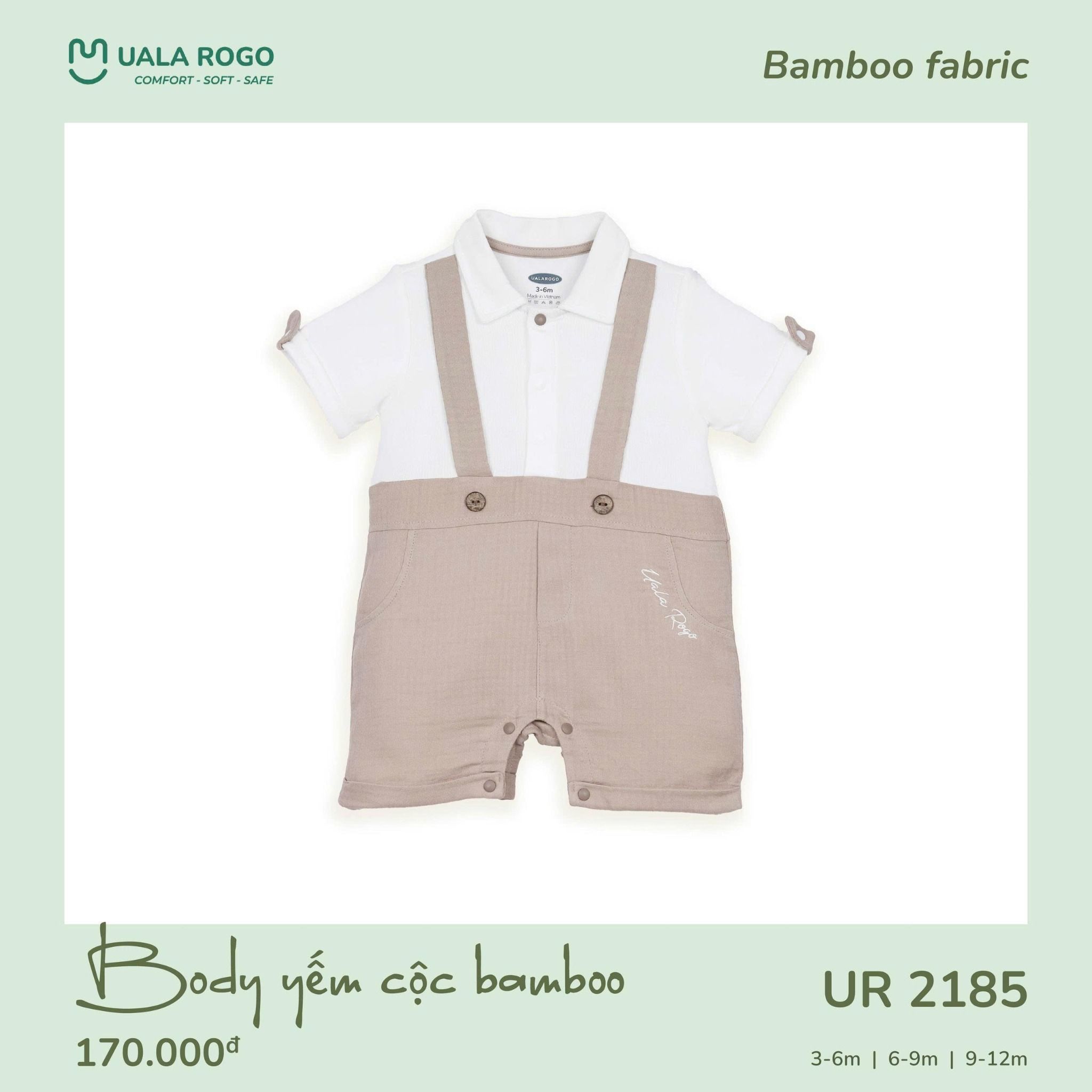 Body Yếm Cộc Bamboo UR 2185